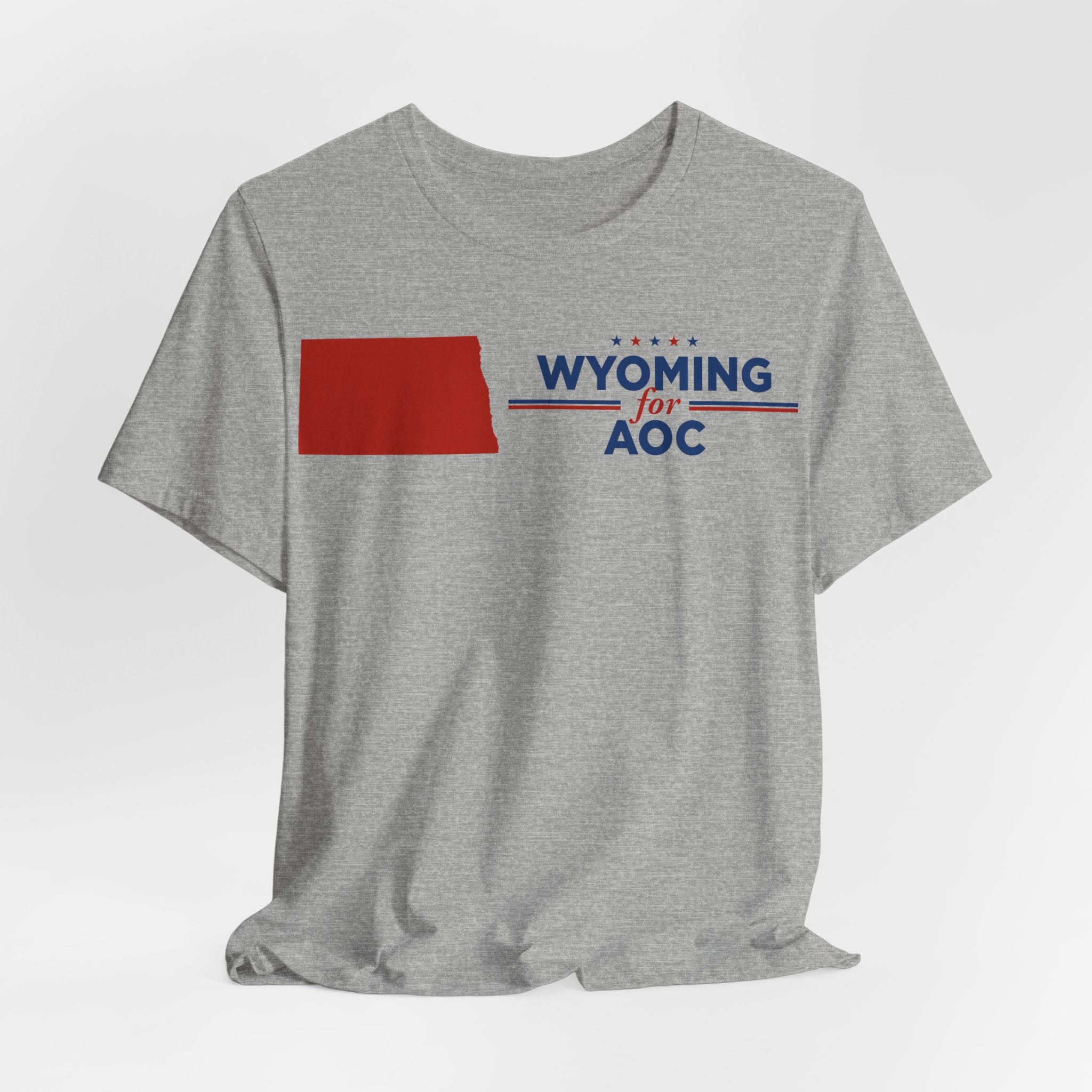 Wyoming for AOC for President Campaign T-Shirt 2028