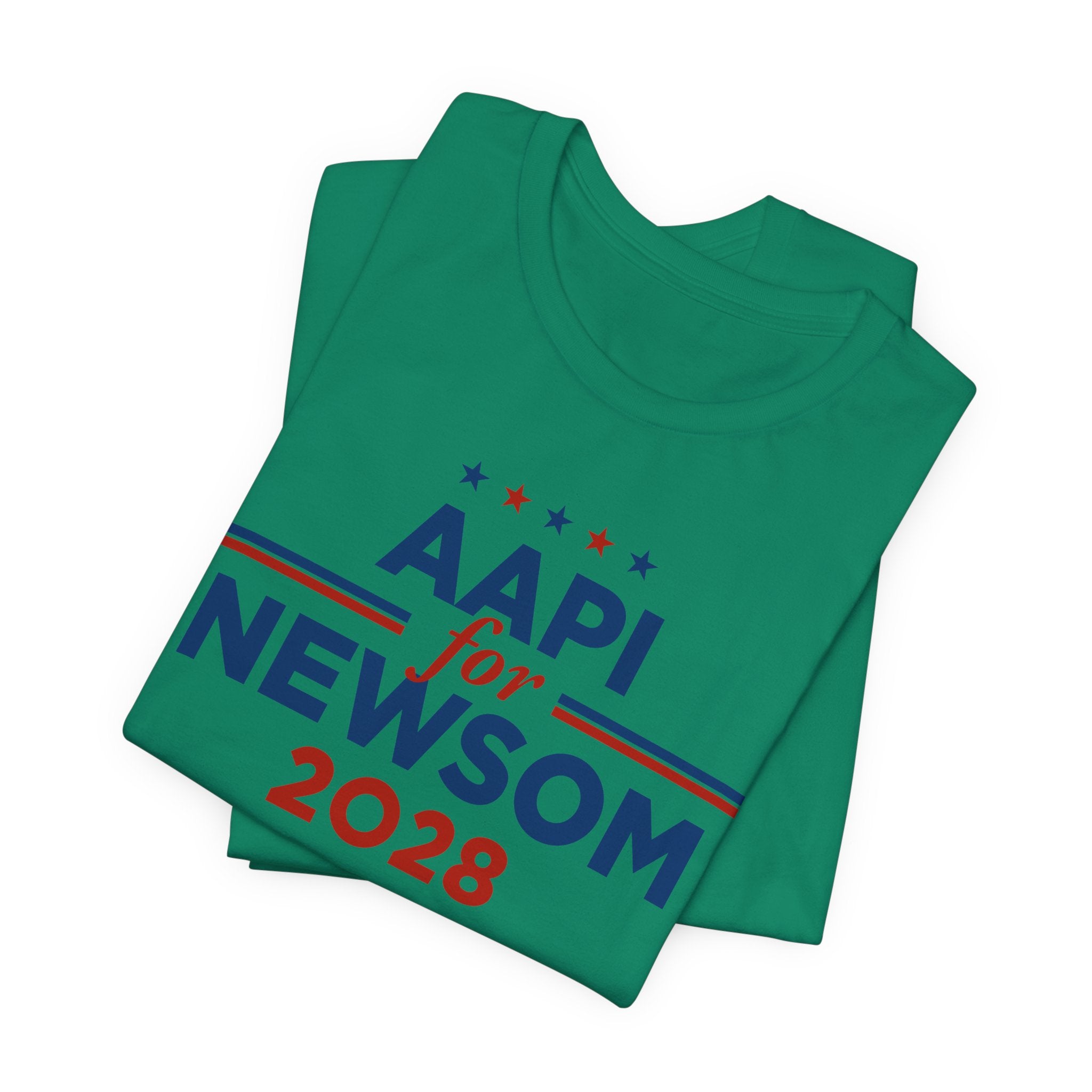 AAPI Asian American and Pacific Islander for Gavin Newsom Campaign T-Shirt for President 2028