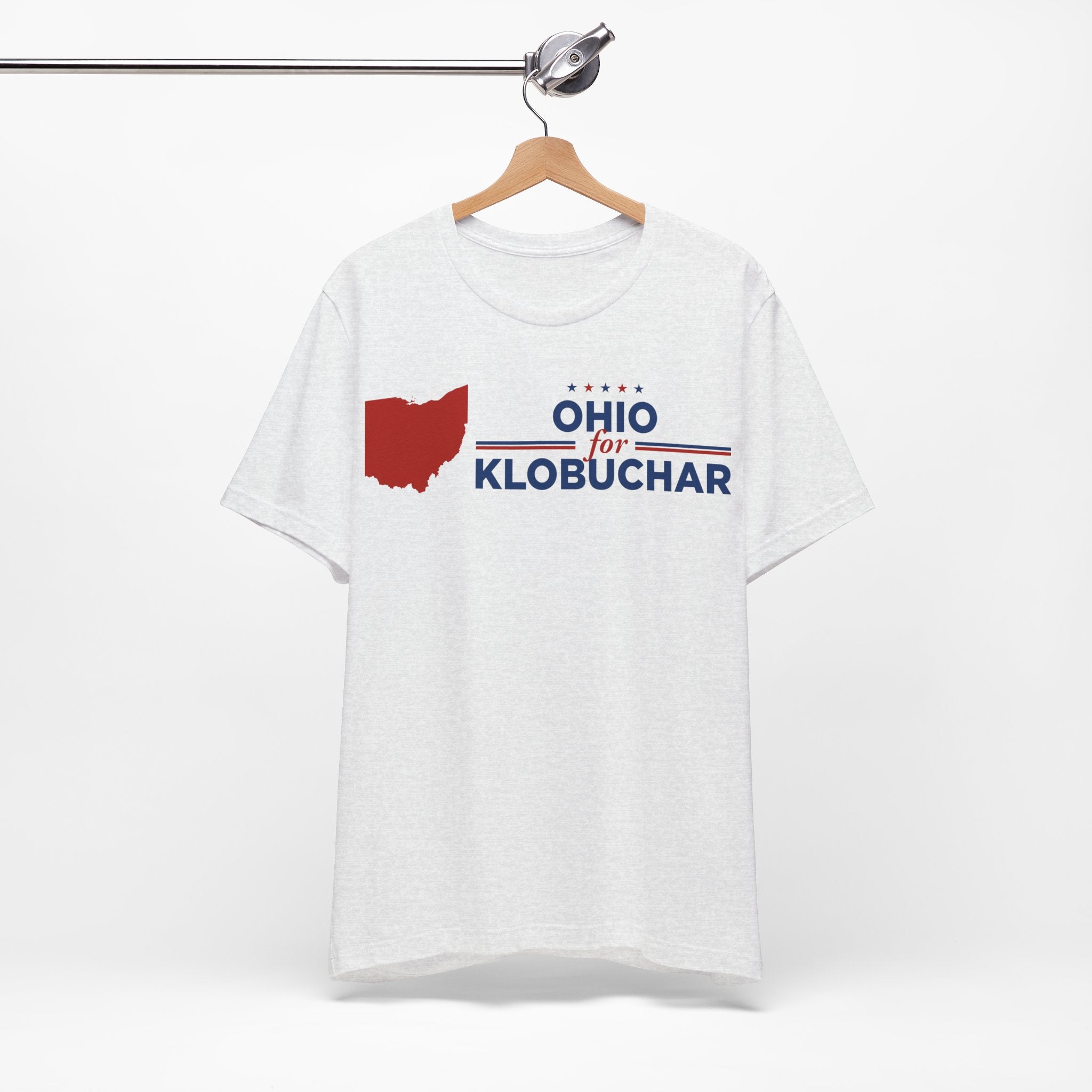 Ohio for Amy Klobuchar for President Campaign T-Shirt 2028