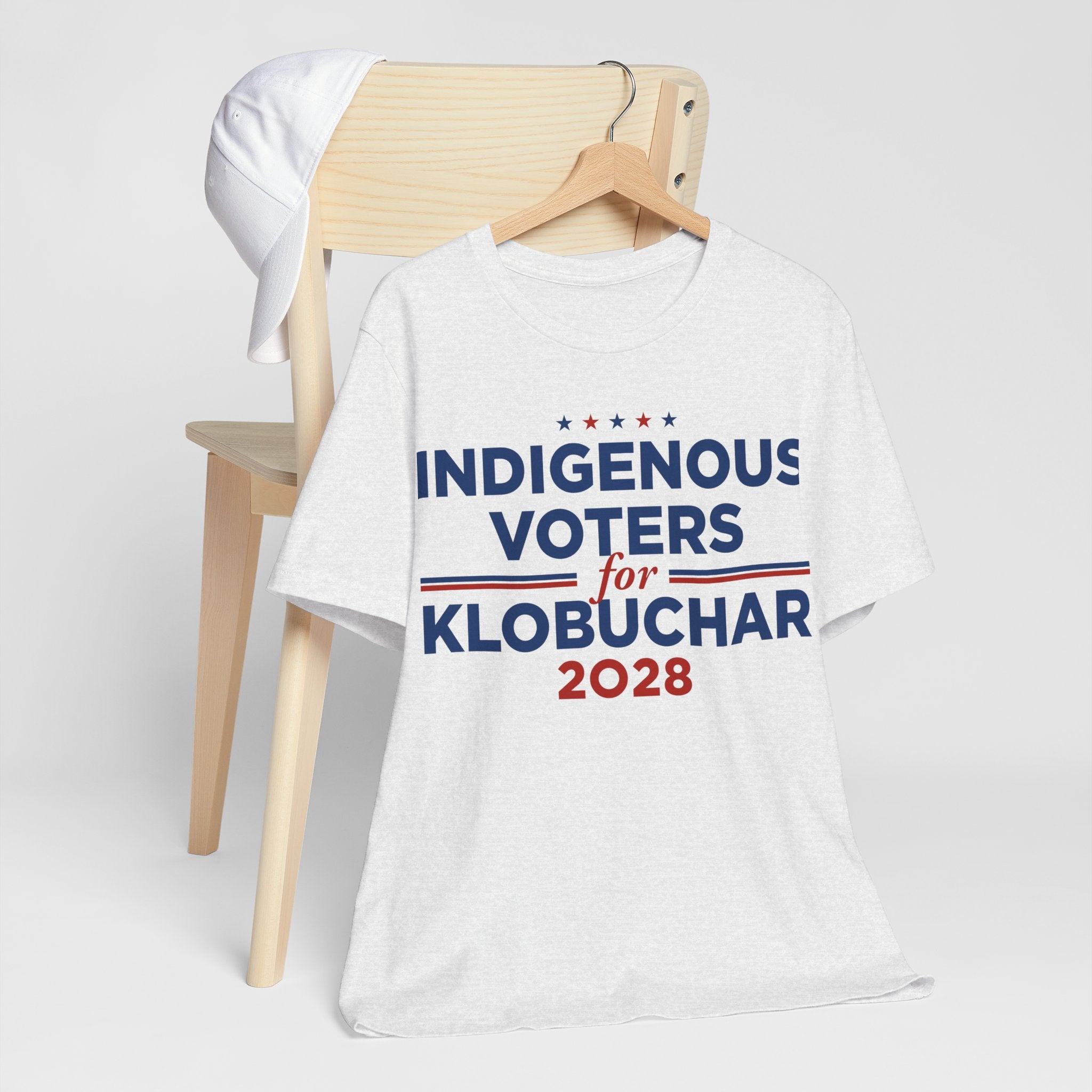 Indigenous Voters / Native Americans for Amy Klobuchar for President Campaign T-Shirt 2028