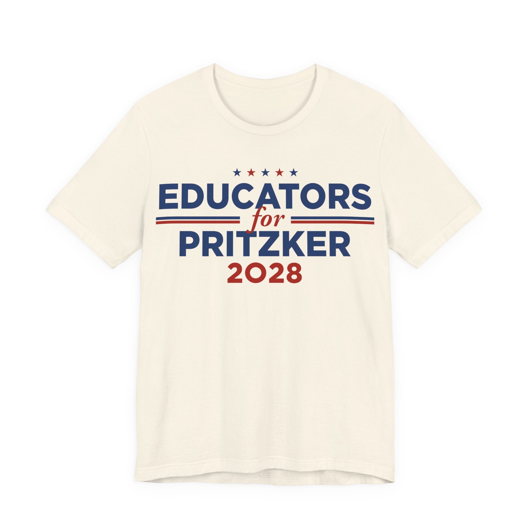 Educators for J.B. Pritzker for President Campaign T-Shirt 2028