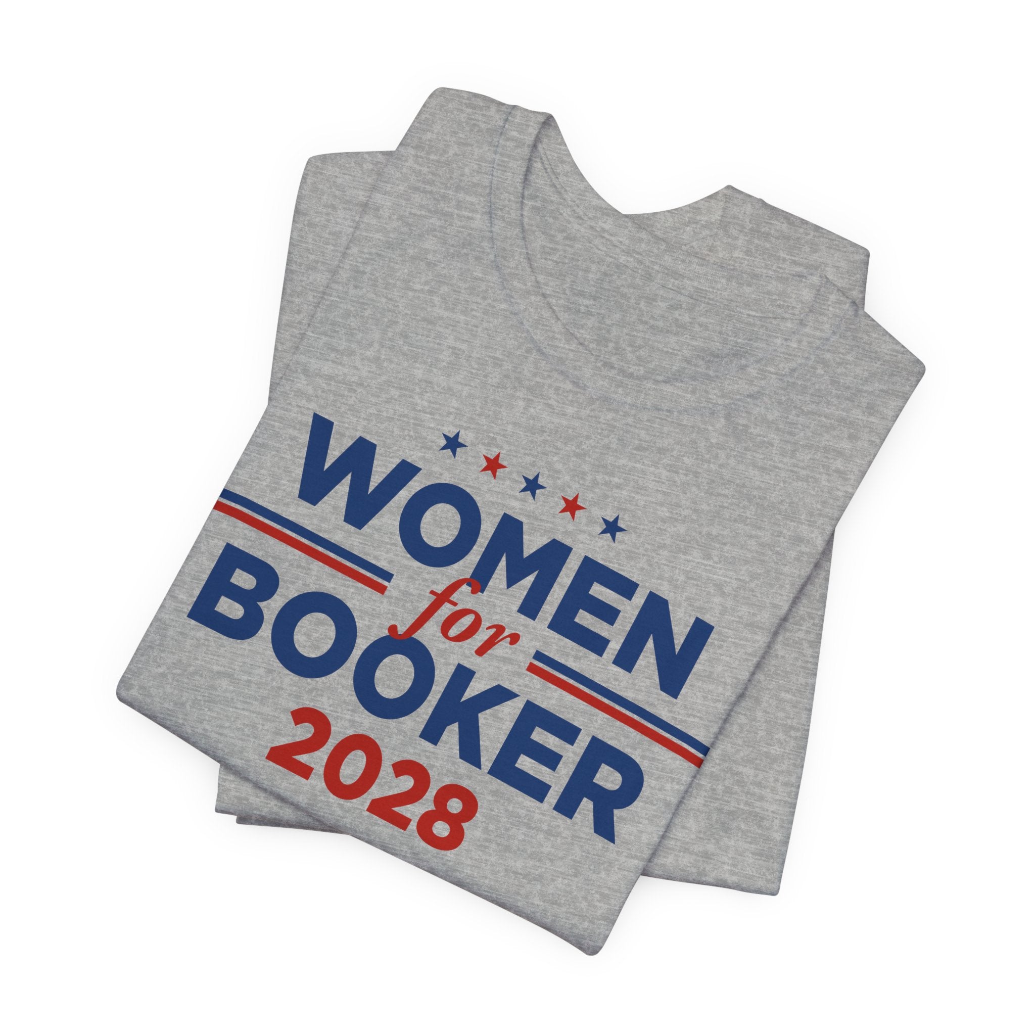 Women for Cory Booker for President Campaign T-Shirt 2028