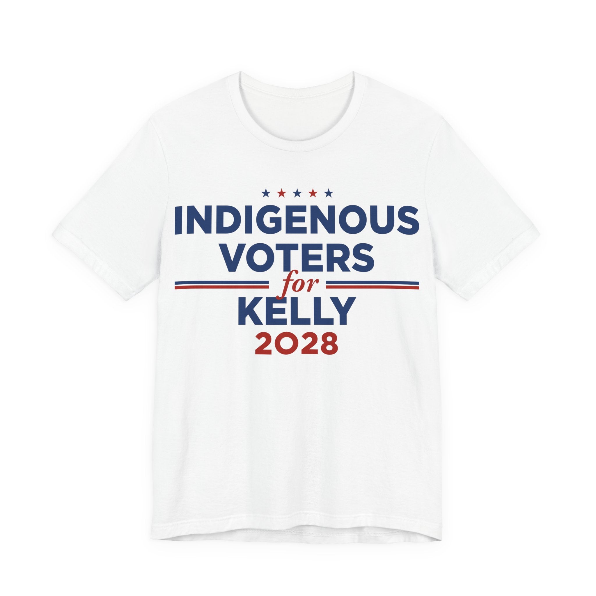 Indigenous Voters / Native Americans for Mark Kelly for President Campaign T-Shirt 2028