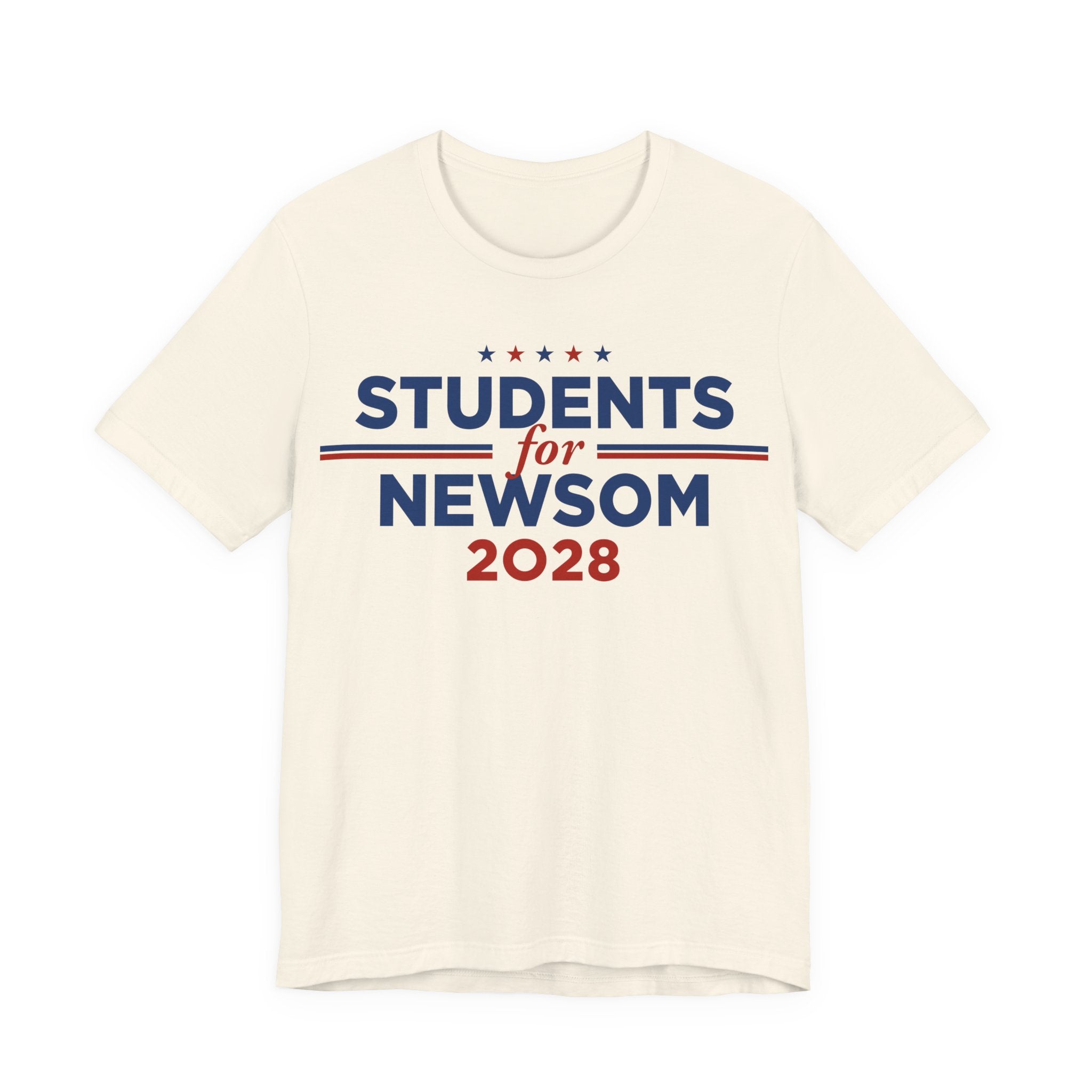 Students for Gavin Newsom for President Campaign T-Shirt 2028
