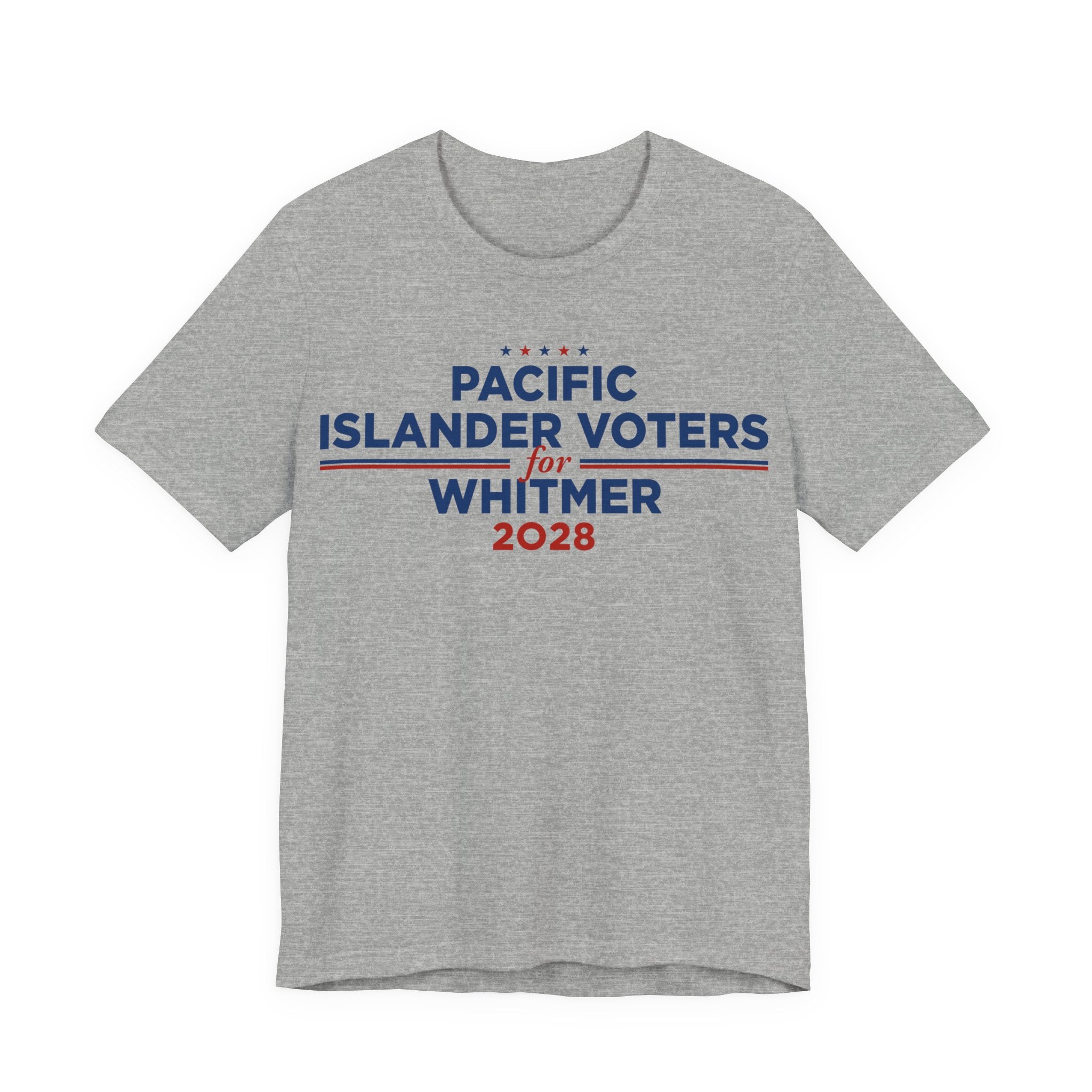 Pacific Islander Voters for Gretchen Whitmer for President Campaign T-Shirt 2028