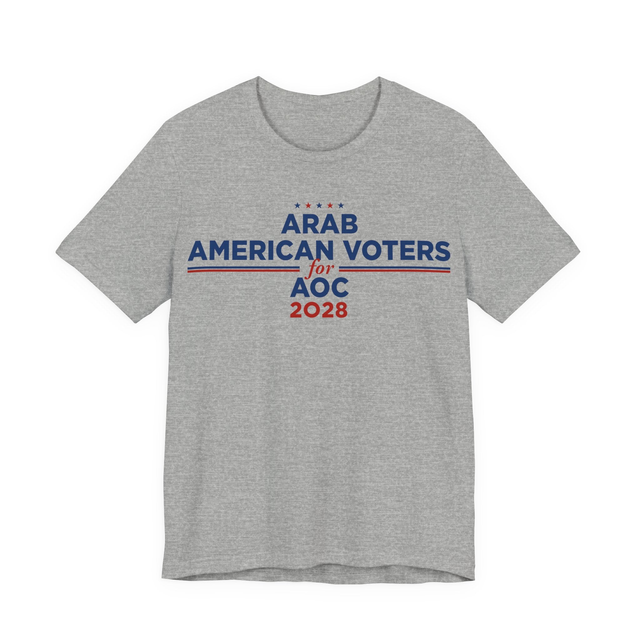 Arab American Voters for AOC for President Campaign T-Shirt 2028