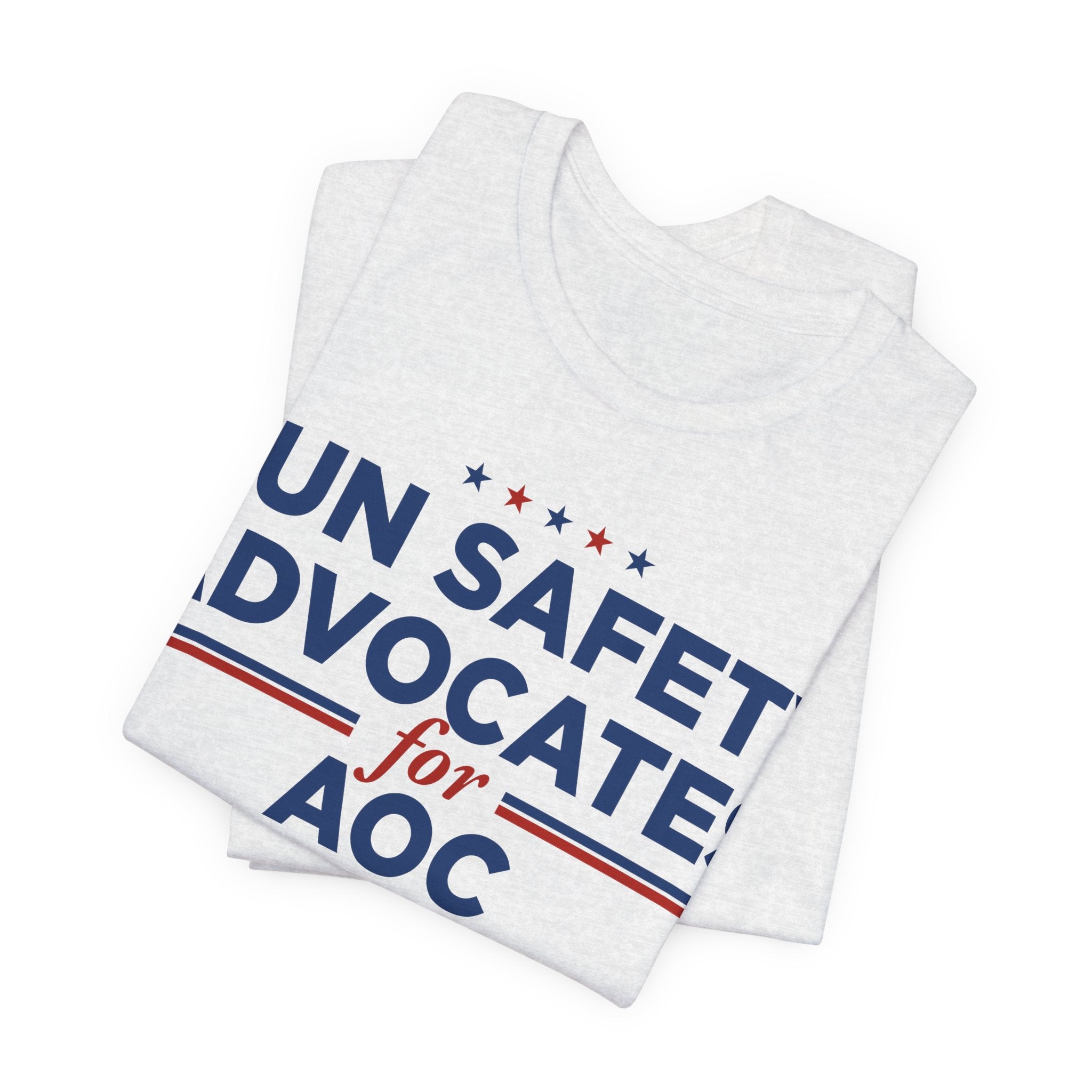 Gun Safety Advocates for AOC for President Campaign T-Shirt 2028