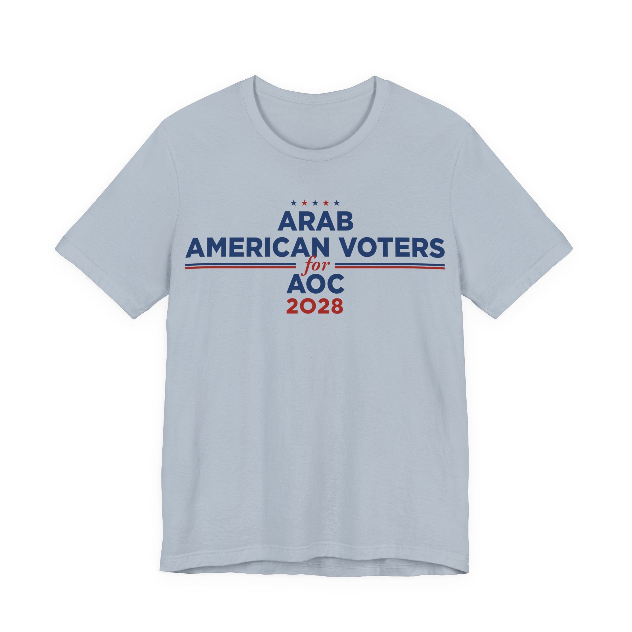 Arab American Voters for AOC for President Campaign T-Shirt 2028