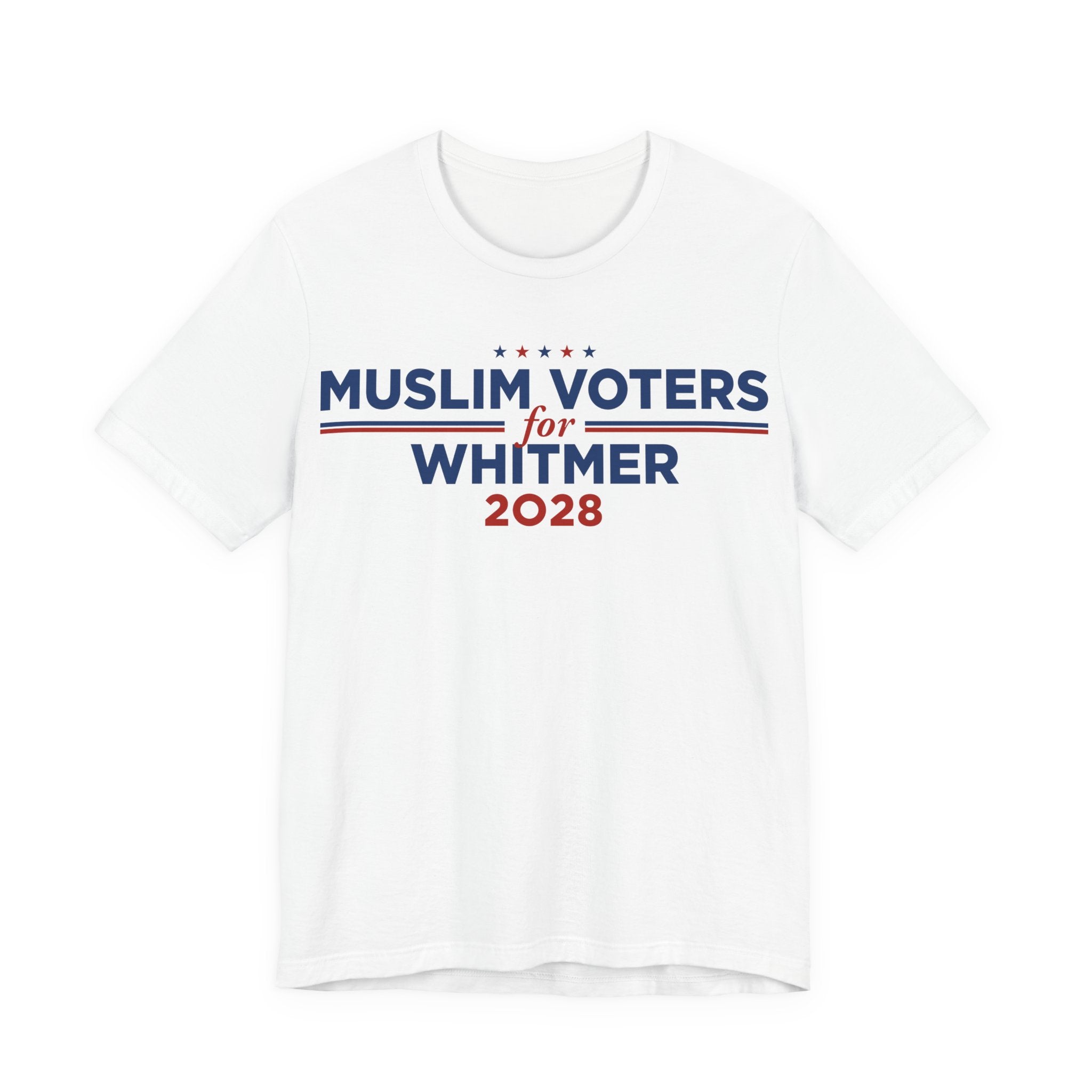 Muslim Voters for Gretchen Whitmer for President Campaign T-Shirt 2028
