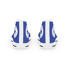Blue Prideverse Men's High Top Sneakers
