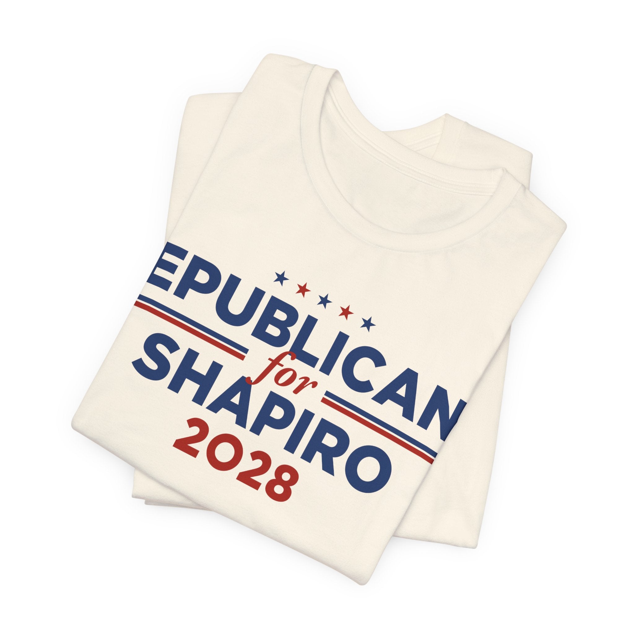 Republicans for Josh Shapiro for President Campaign T-Shirt 2028