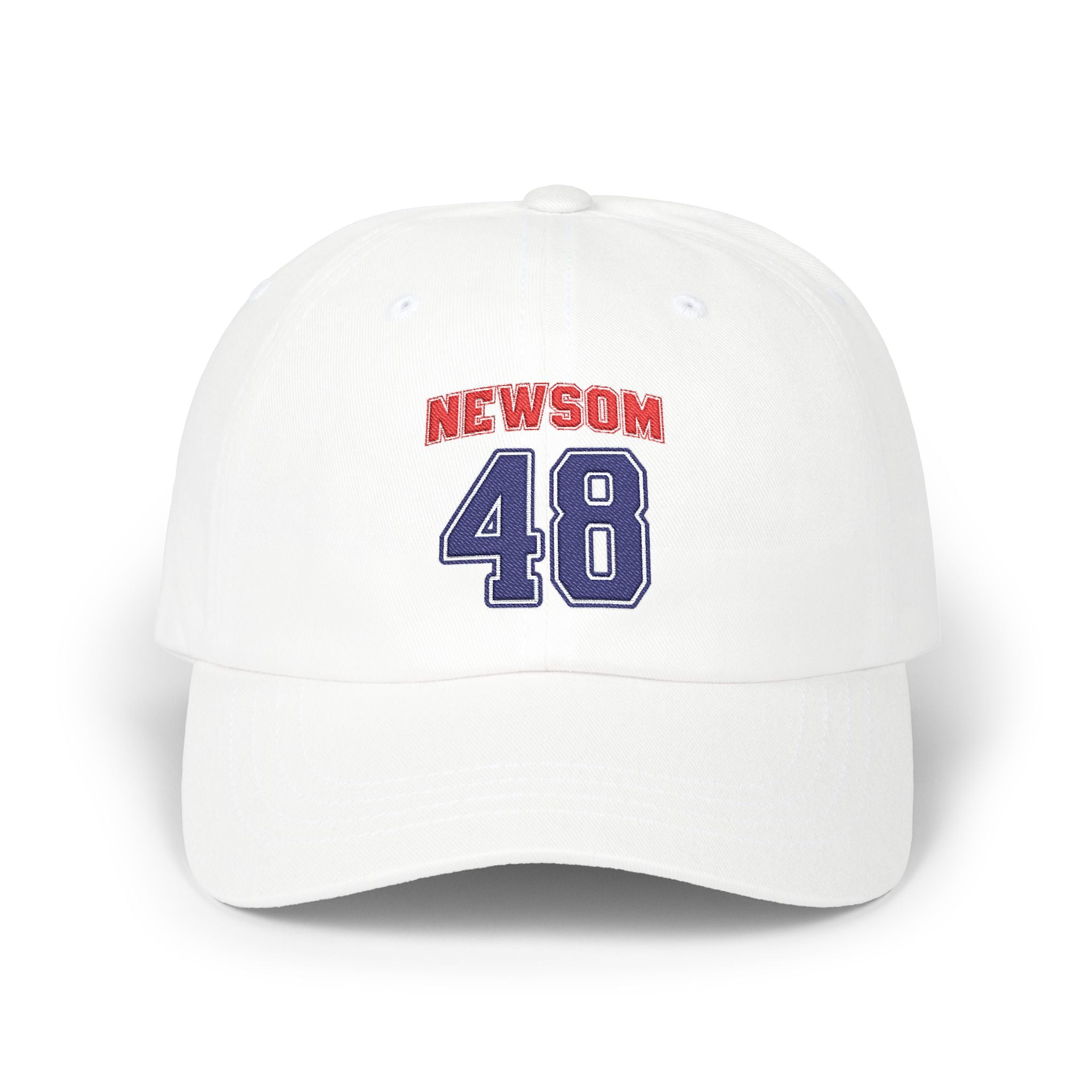 Team Newsom for 48th President Embroidered Vintage Dad Hat