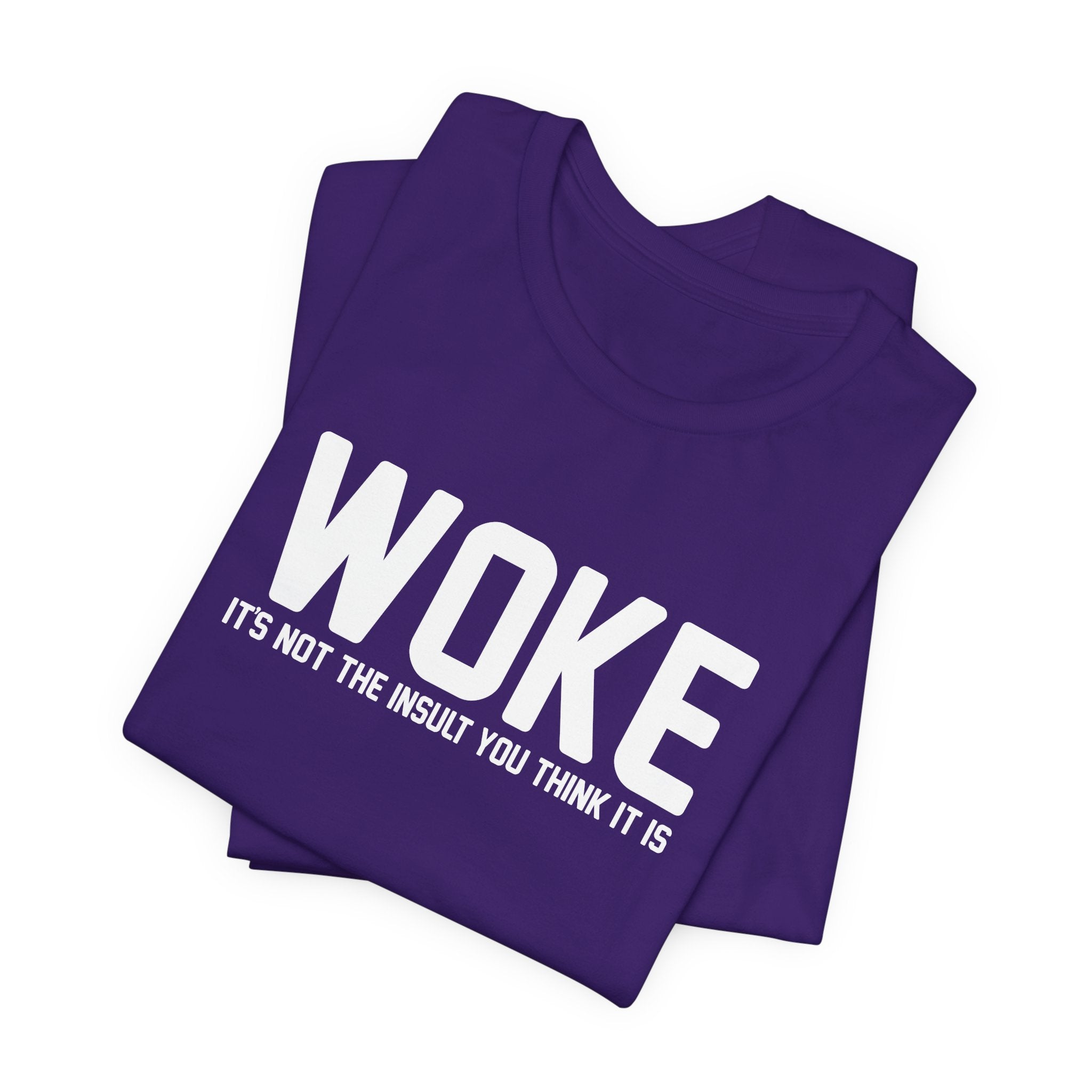 Woke is Not the Insult You Think it is Unisex T-Shirt - Progressive Informed Tee - Social Justice - Equality and Equity