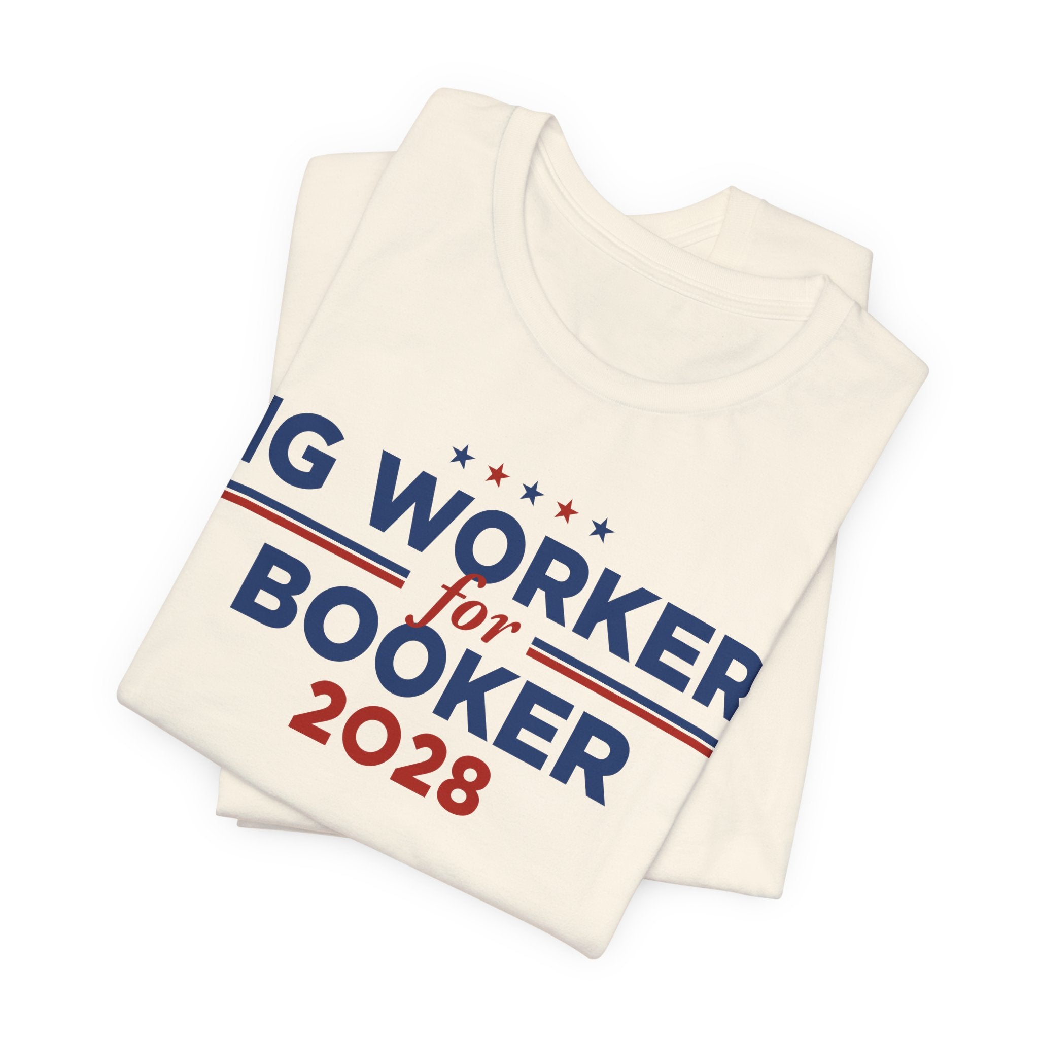 Gig Workers for Cory Booker for President Campaign T-Shirt 2028