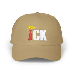 ICK Embroidered Classic Dad Cap — Funny Anti-Trump Political Statement Baseball Cap