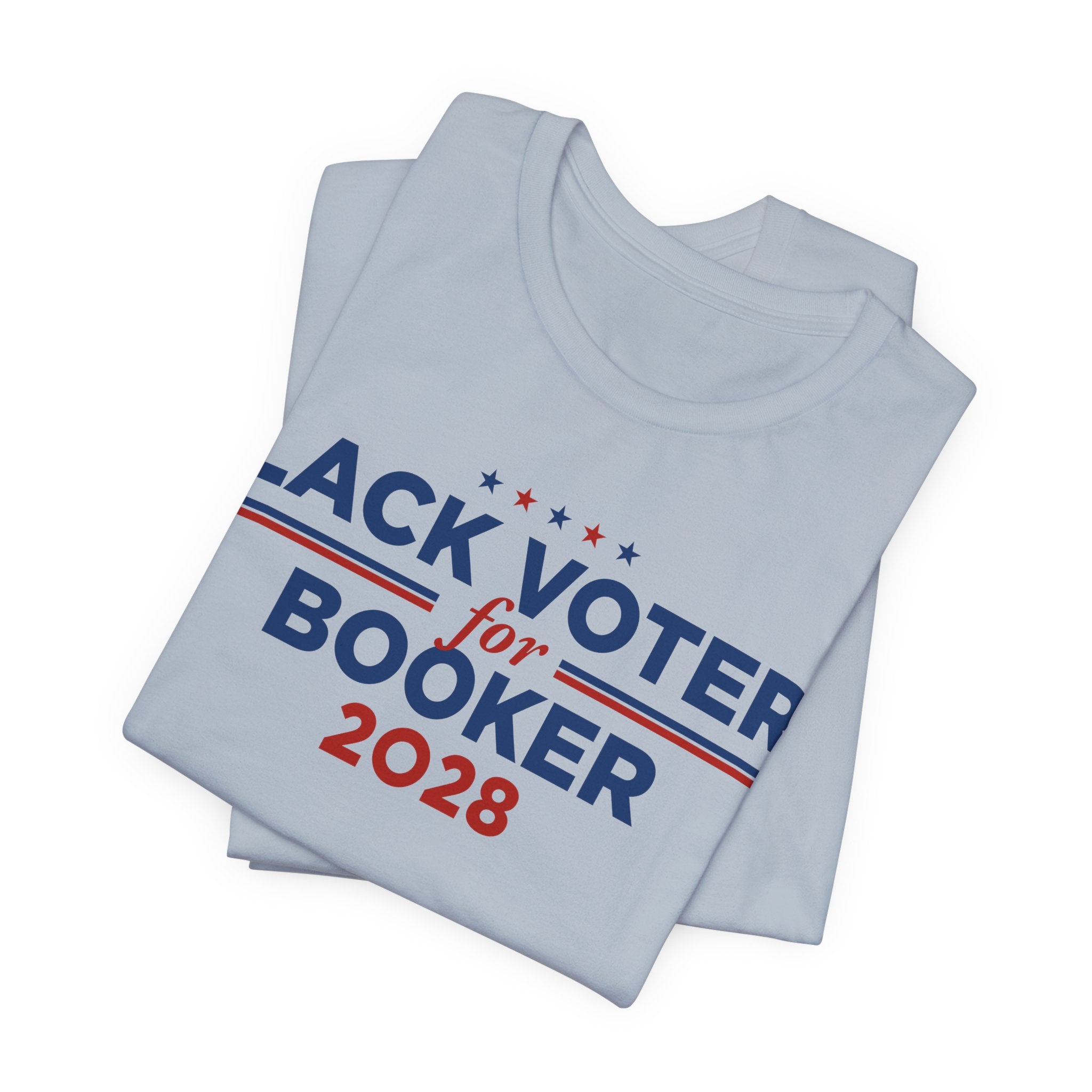 Black Voters for Cory Booker Campaign T-Shirt for President 2028