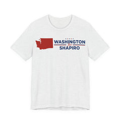 Washington for Josh Shapiro for President Campaign T-Shirt 2028