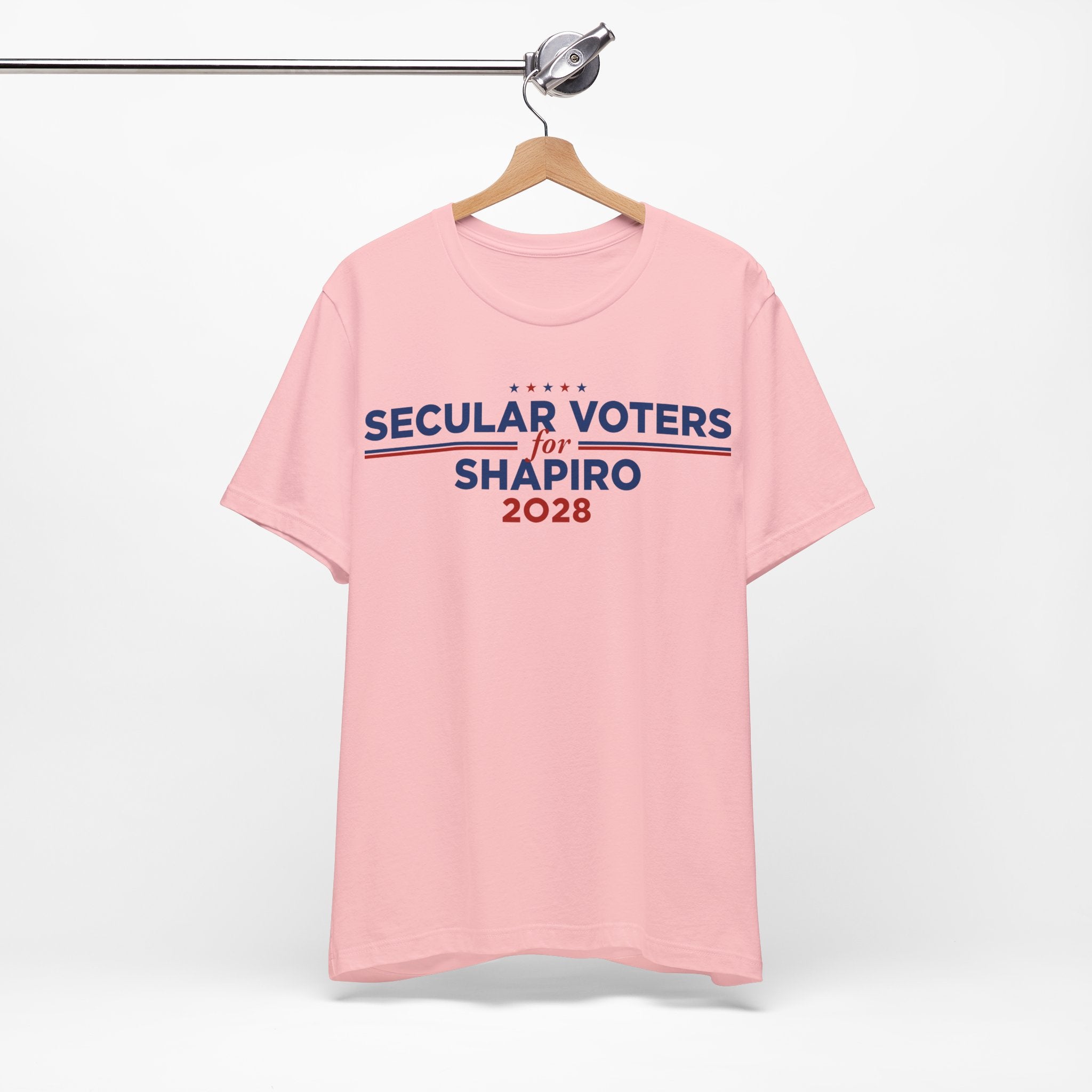 Secular Voters for Josh Shapiro for President Campaign T-Shirt 2028