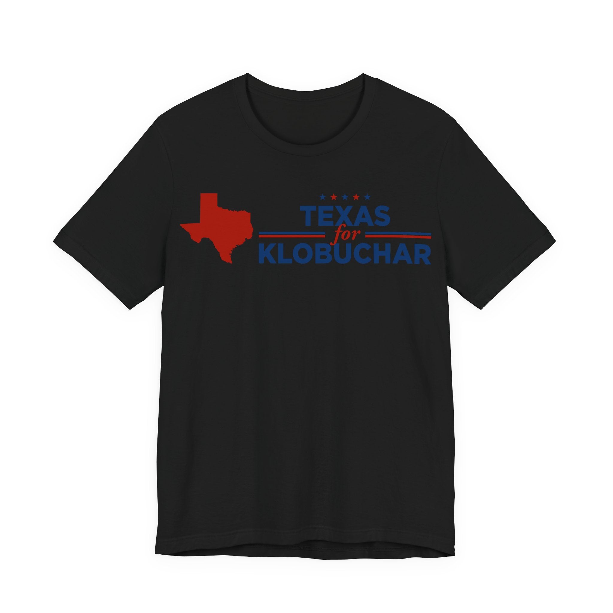 Texas for Amy Klobuchar for President Campaign T-Shirt 2028