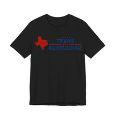 Texas for Amy Klobuchar for President Campaign T-Shirt 2028