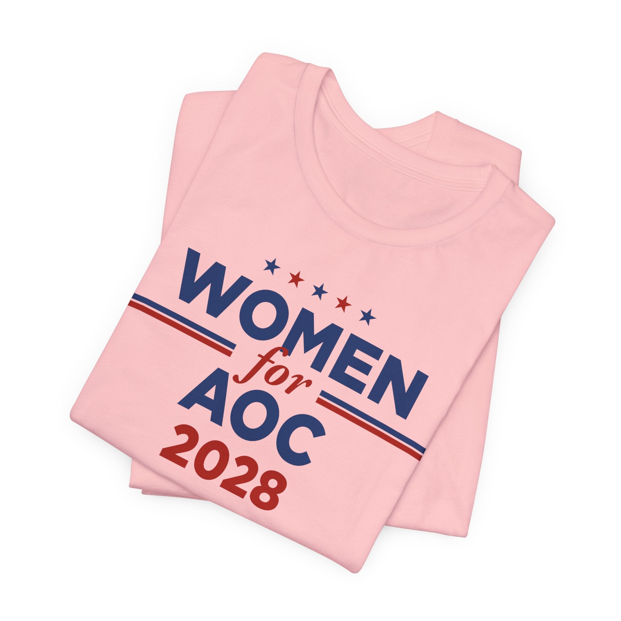 Women for AOC for President Campaign T-Shirt 2028