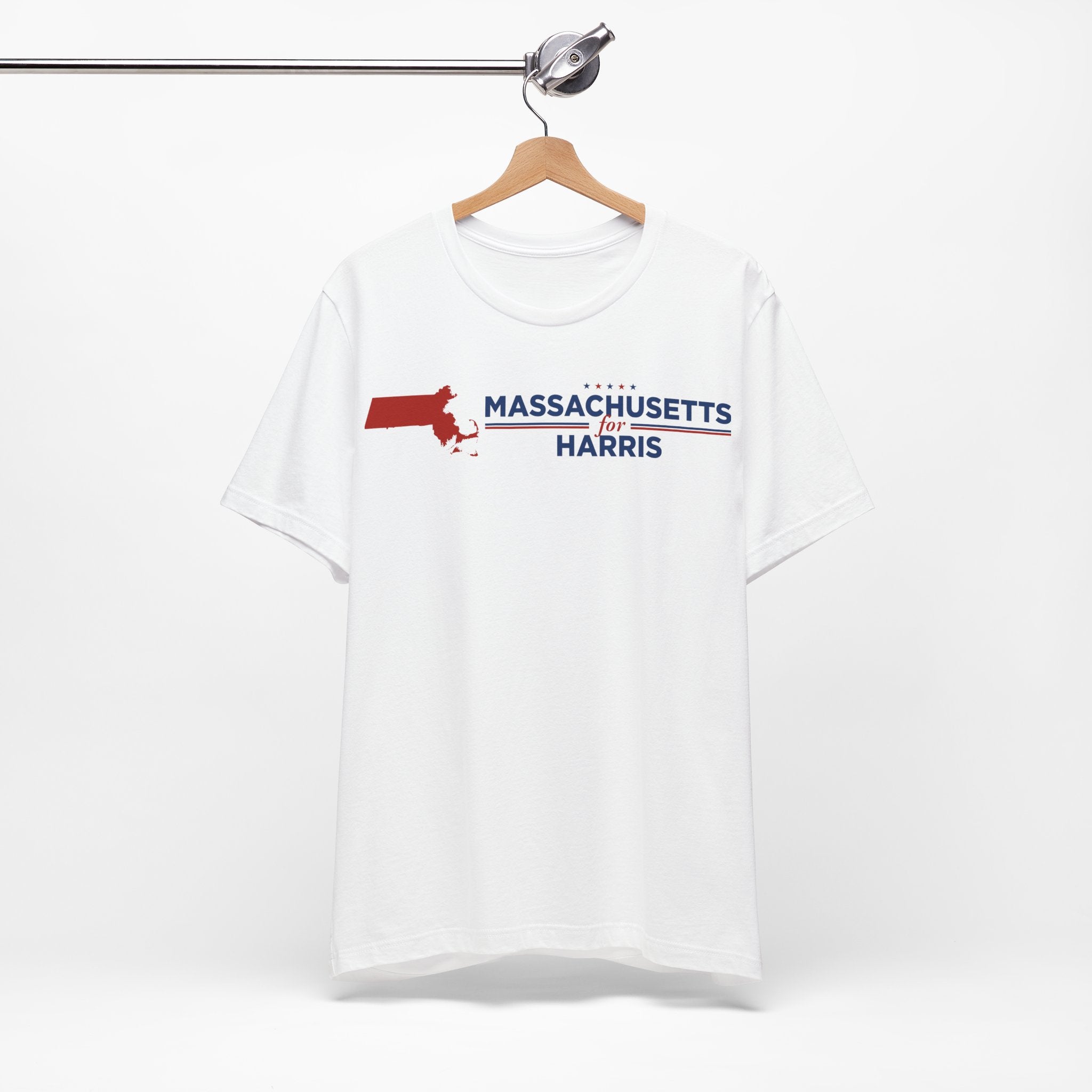 Massachusetts for Kamala Harris for President Campaign T-Shirt 2028