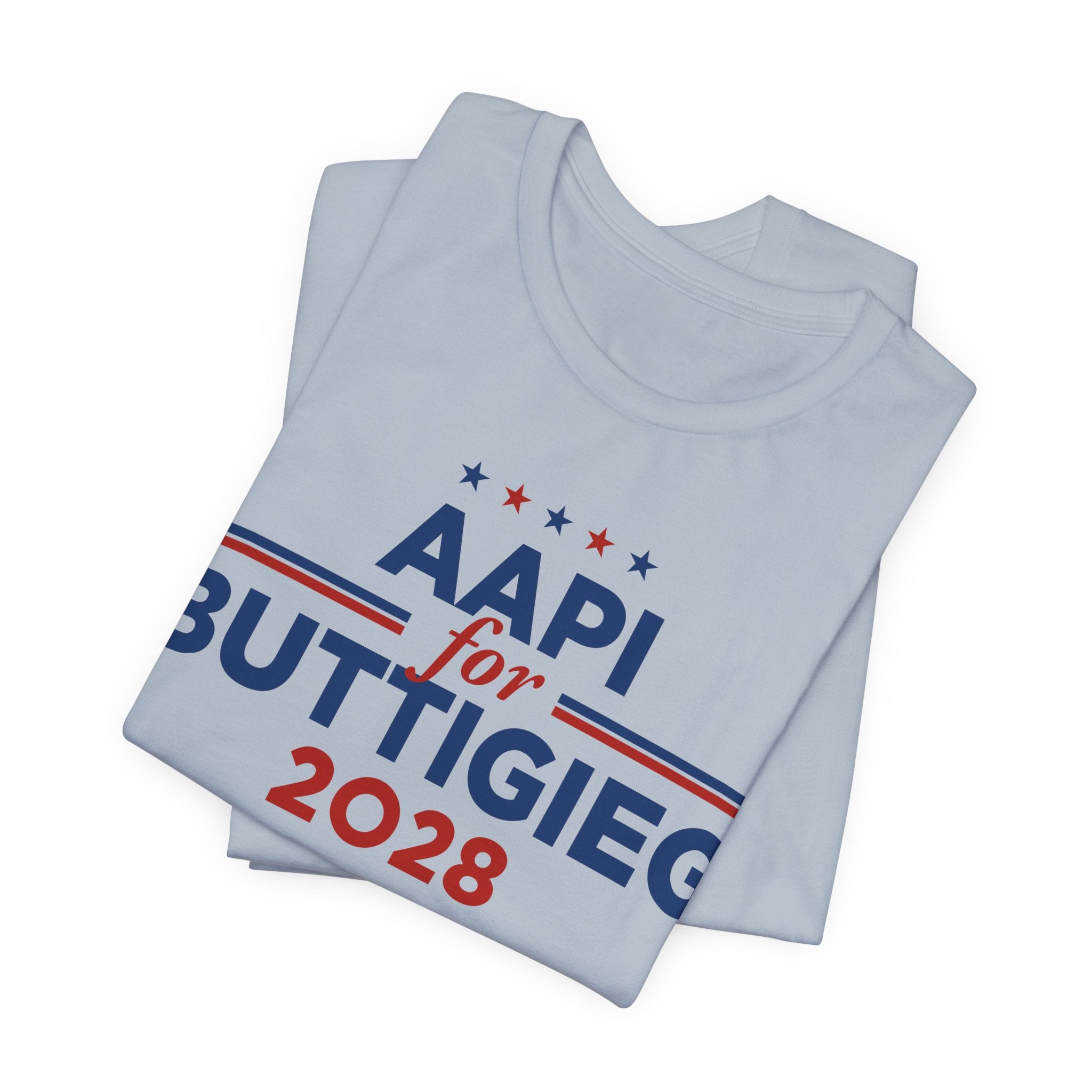 AAPI Asian American and Pacific Islander for Pete Buttigieg Campaign T-Shirt for President 2028