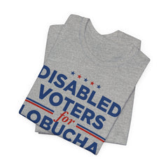 Disabled Voters for Amy Klobuchar for President Campaign T-Shirt 2028