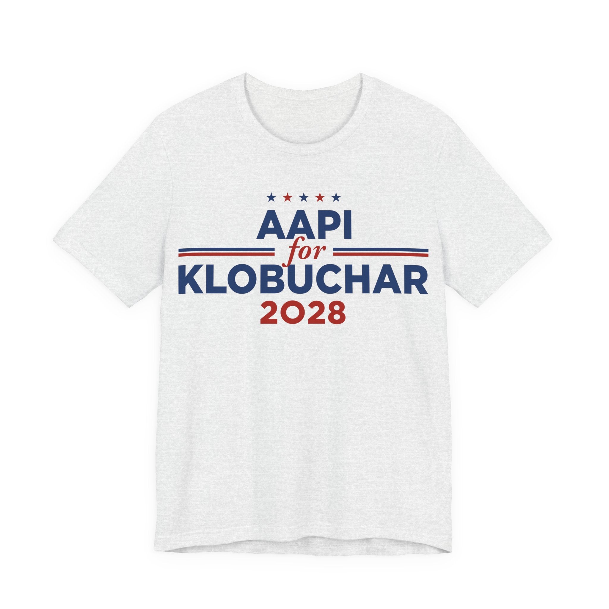 AAPI Asian American and Pacific Islander for Amy Klobuchar Campaign T-Shirt for President 2028
