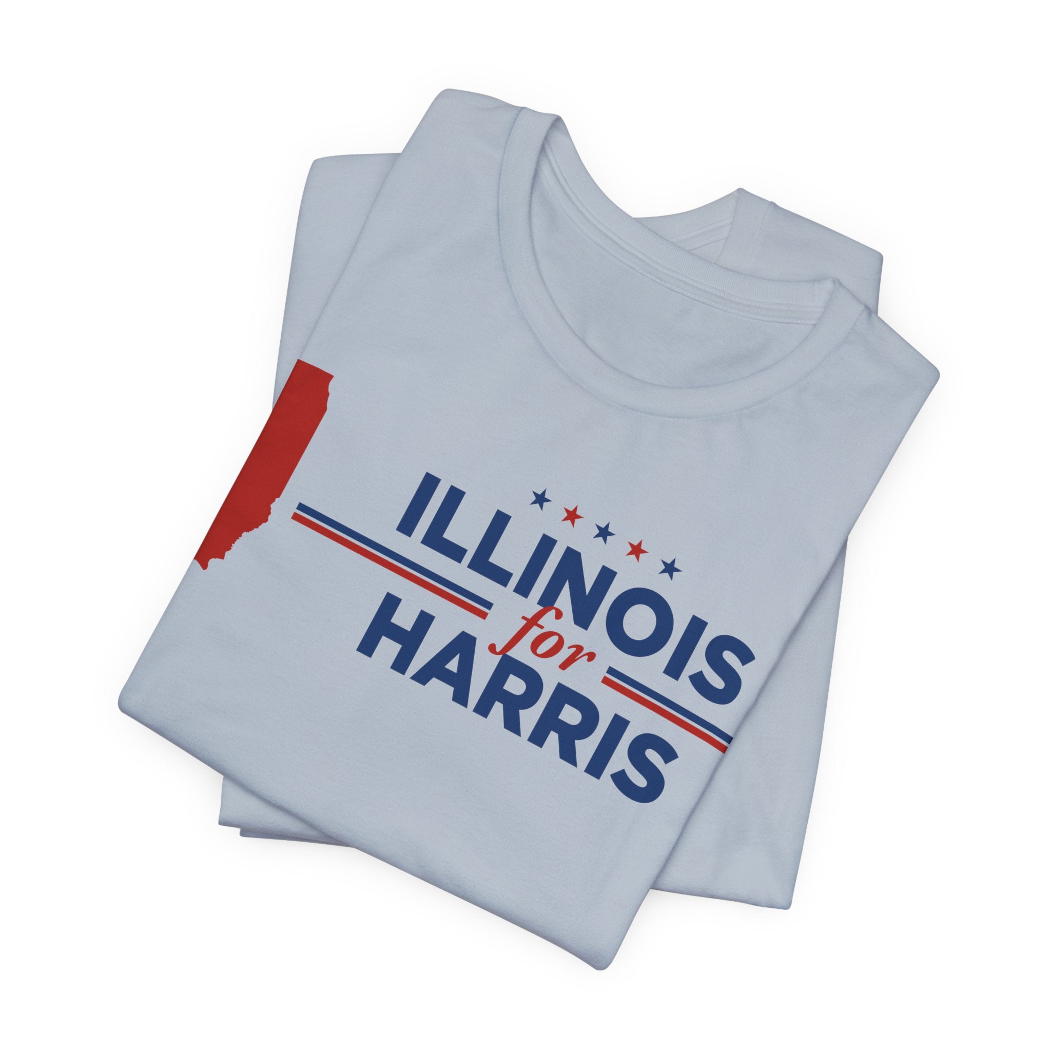 Illinois for Kamala Harris for President Campaign T-Shirt 2028