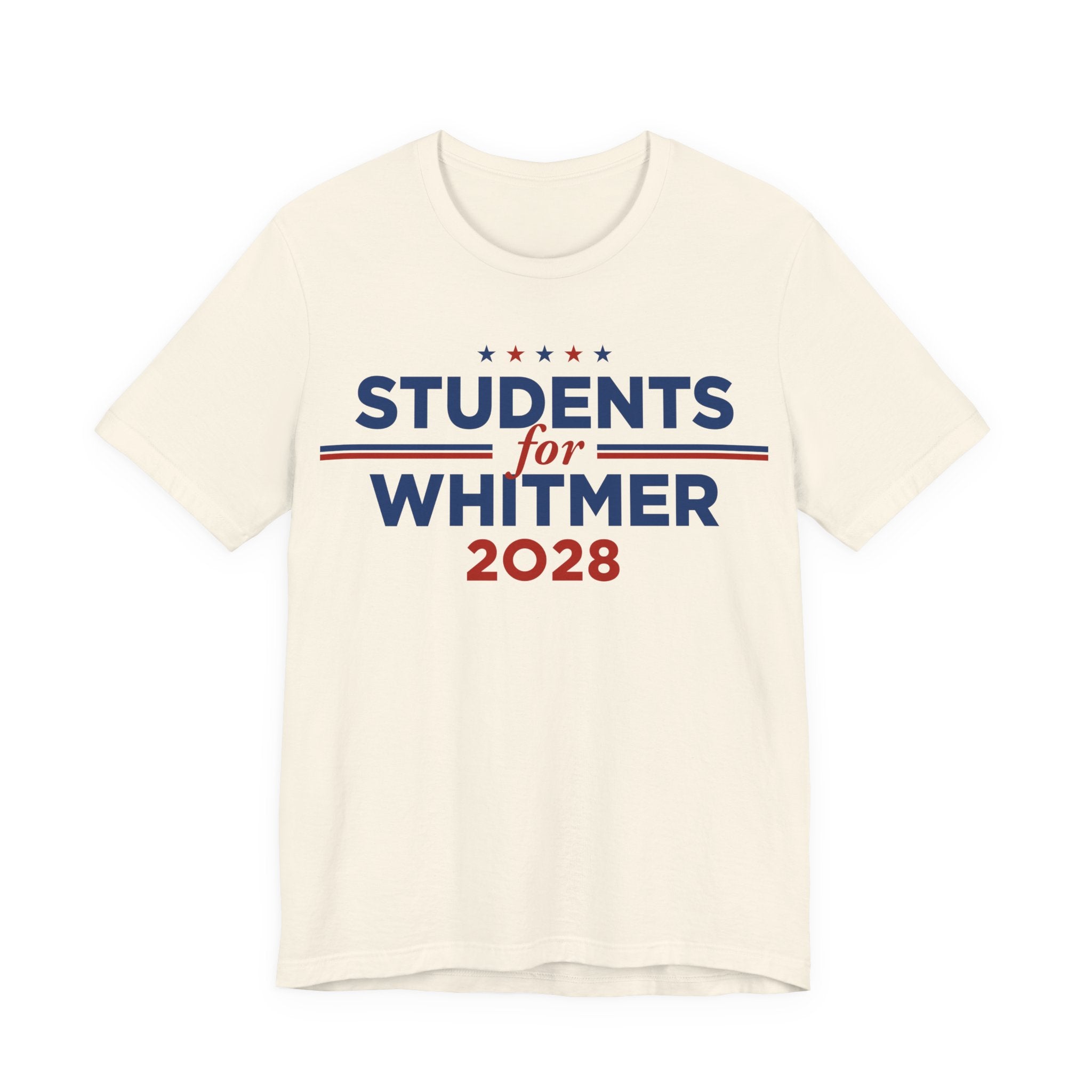 Students for Gretchen Whitmer for President Campaign T-Shirt 2028