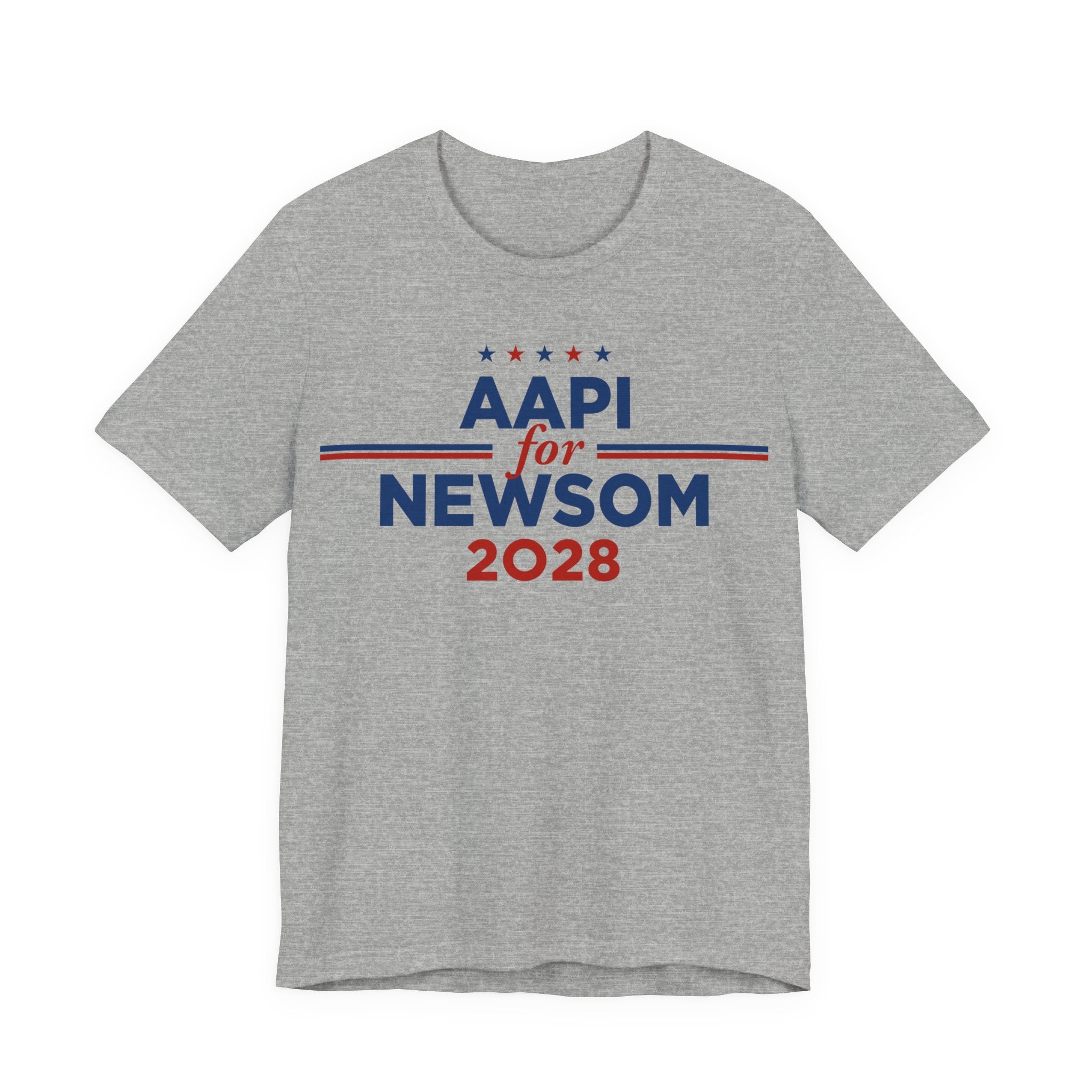 AAPI Asian American and Pacific Islander for Gavin Newsom Campaign T-Shirt for President 2028