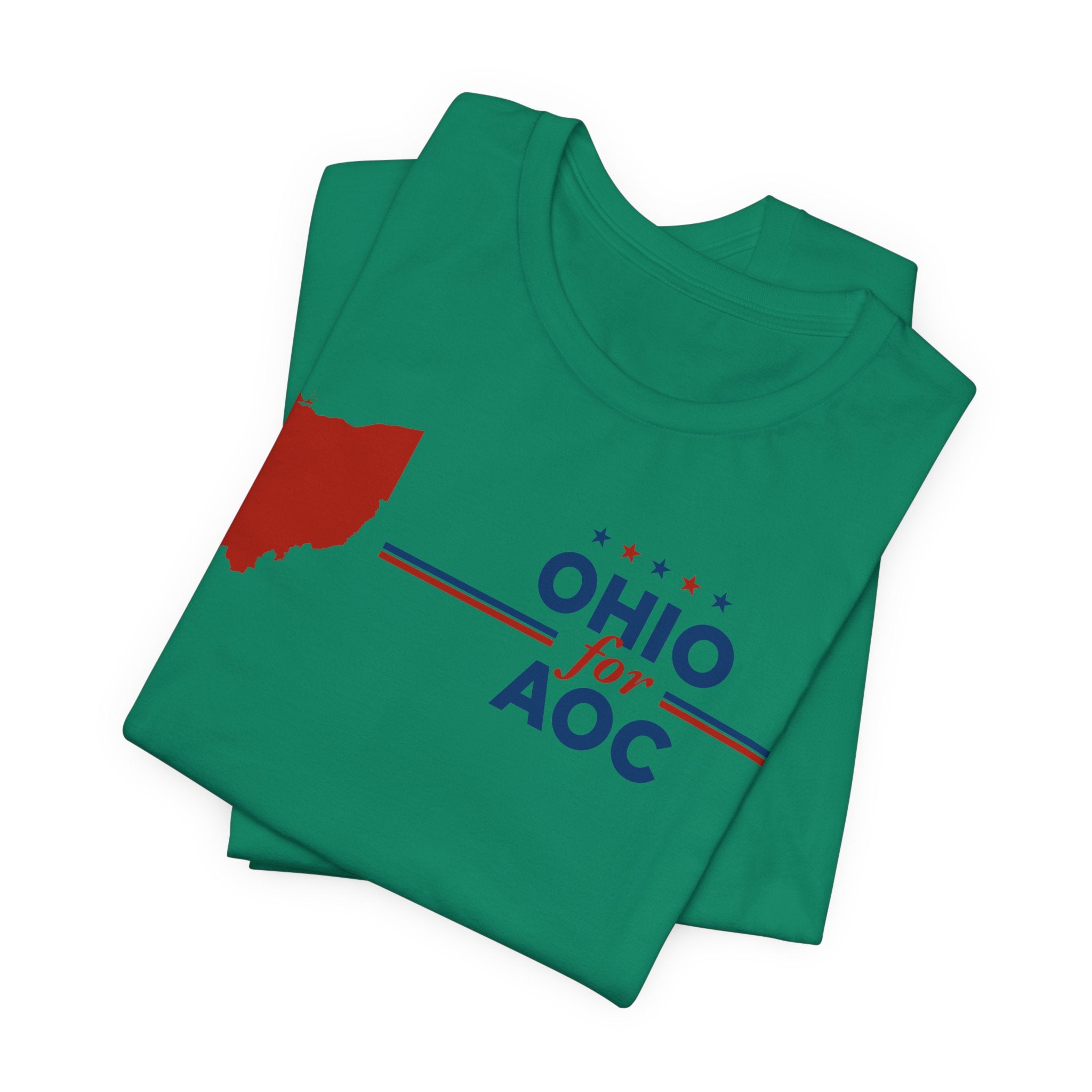 Ohio for AOC for President Campaign T-Shirt 2028