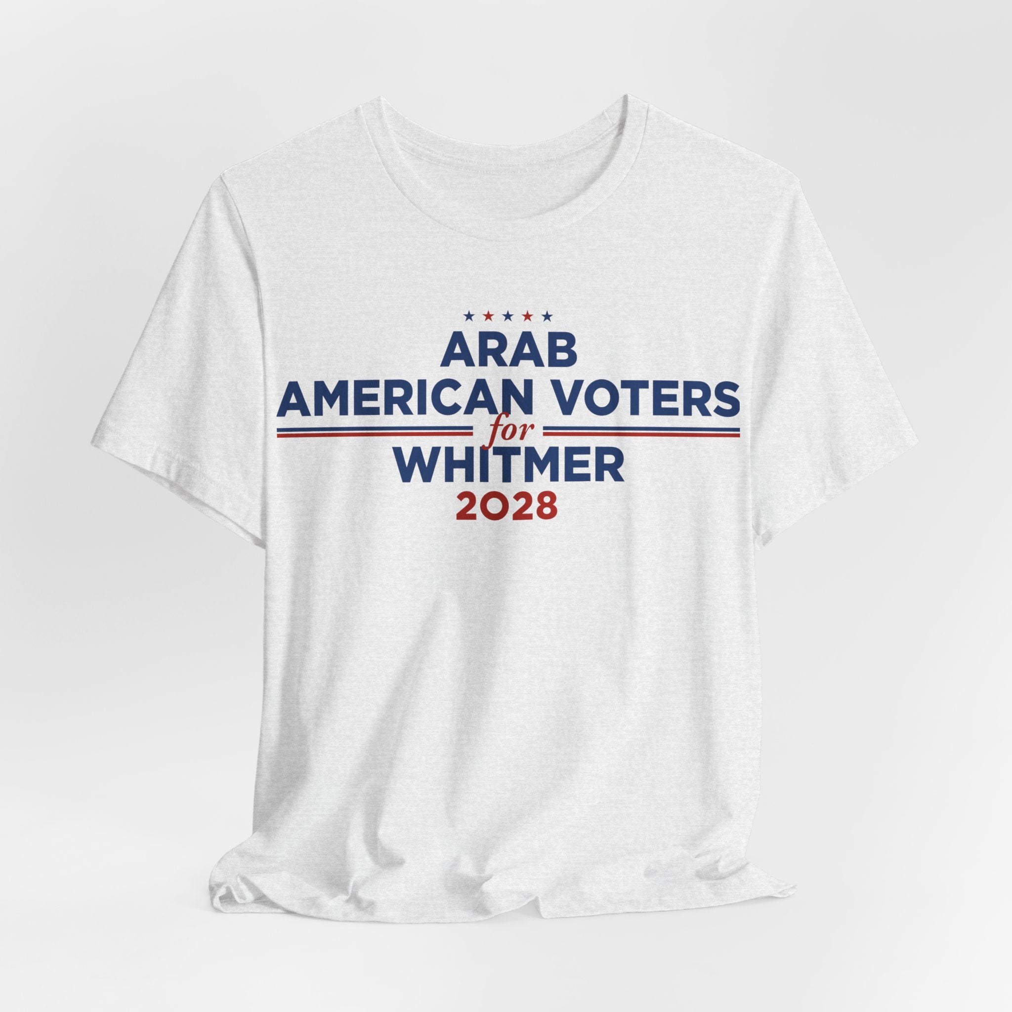 Arab American Voters for Gretchen Whitmer for President Campaign T-Shirt 2028