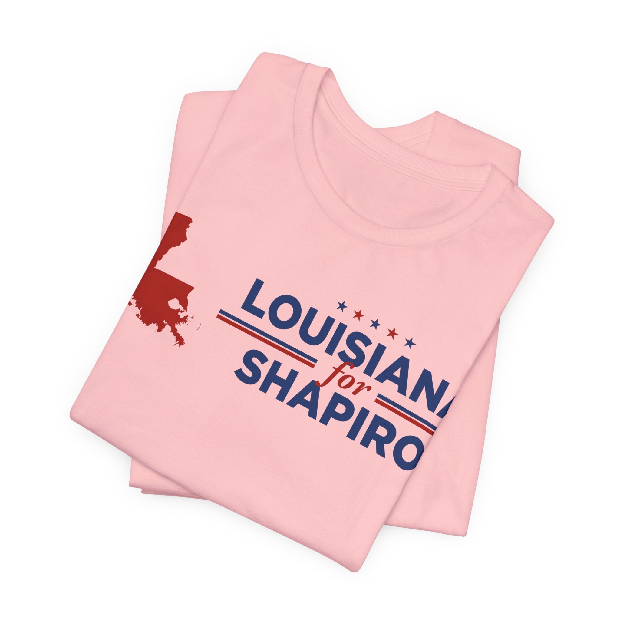 Louisiana for Josh Shapiro for President Campaign T-Shirt 2028