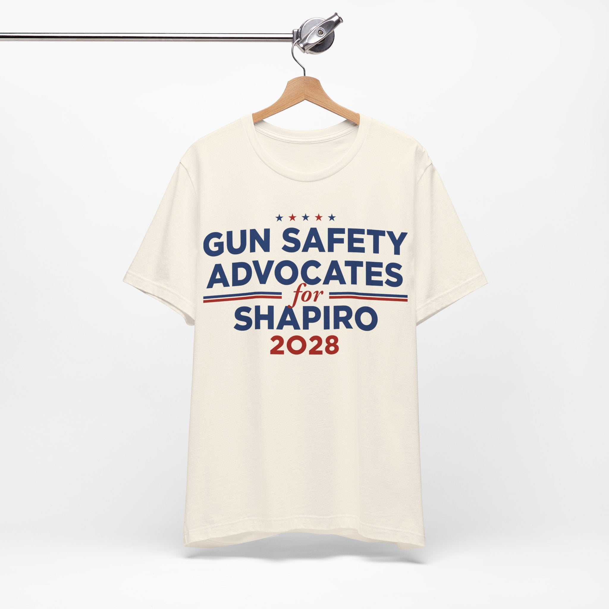 Gun Safety Advocates for Josh Shapiro for President Campaign T-Shirt 2028