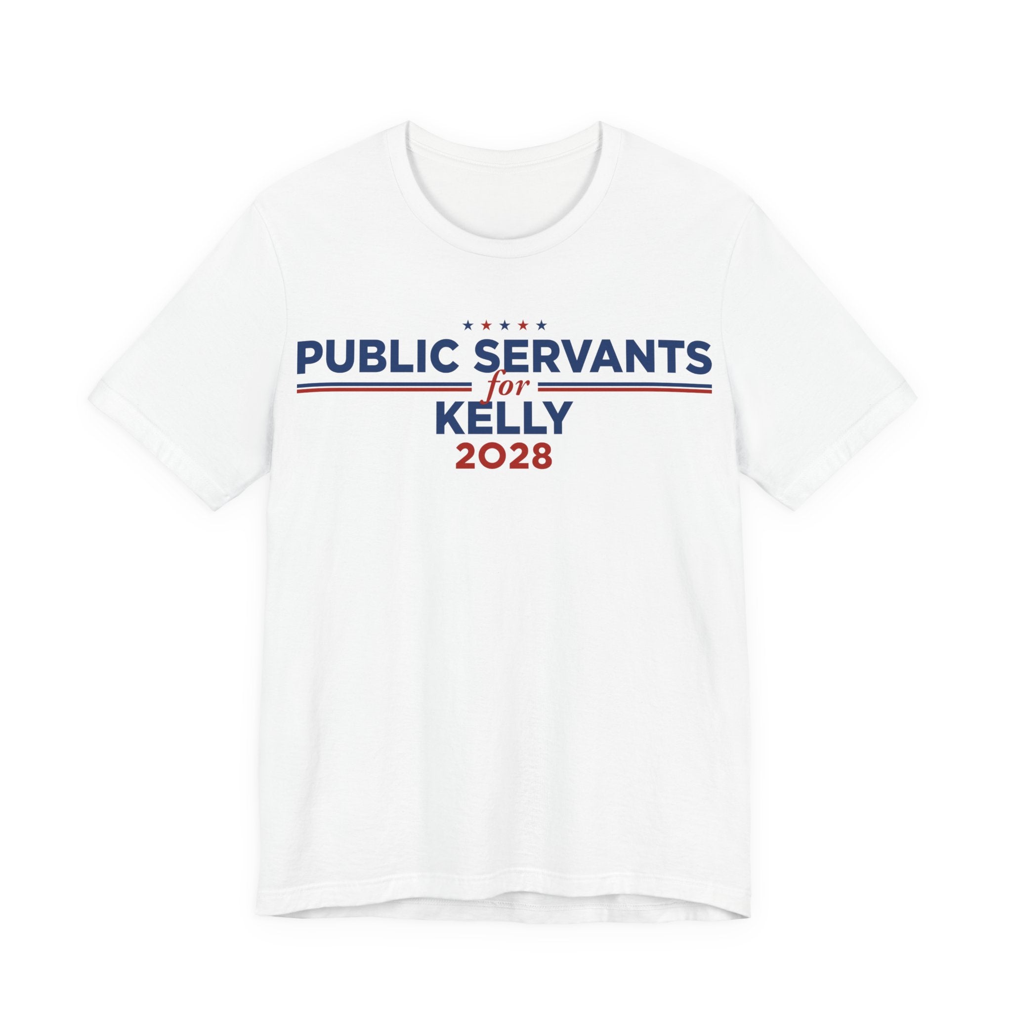 Public Servants for Mark Kelly for President Campaign T-Shirt 2028