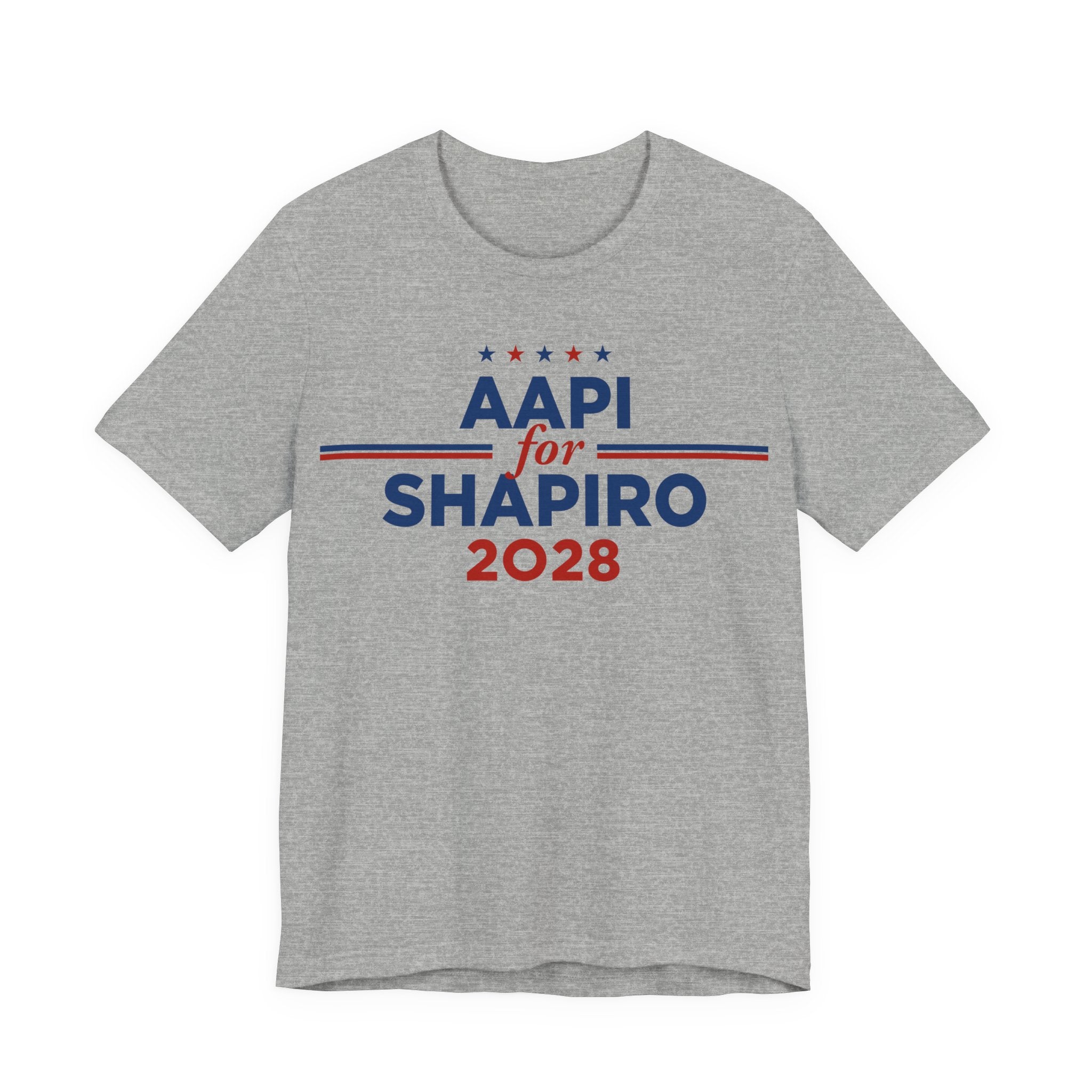 AAPI Asian American and Pacific Islander for Josh Shapiro Campaign T-Shirt for President 2028
