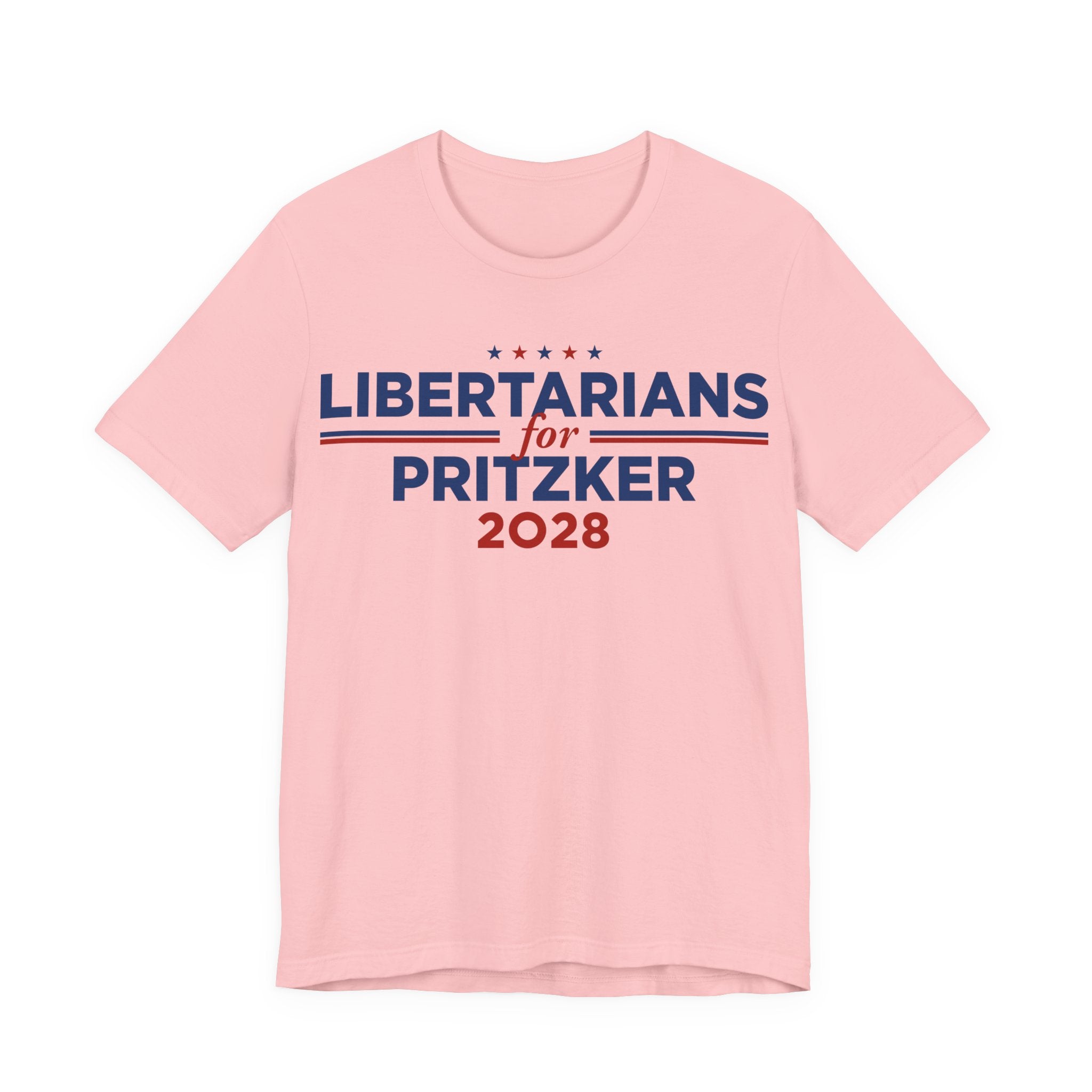 Libertarians for J.B. Pritzker for President Campaign T-Shirt 2028