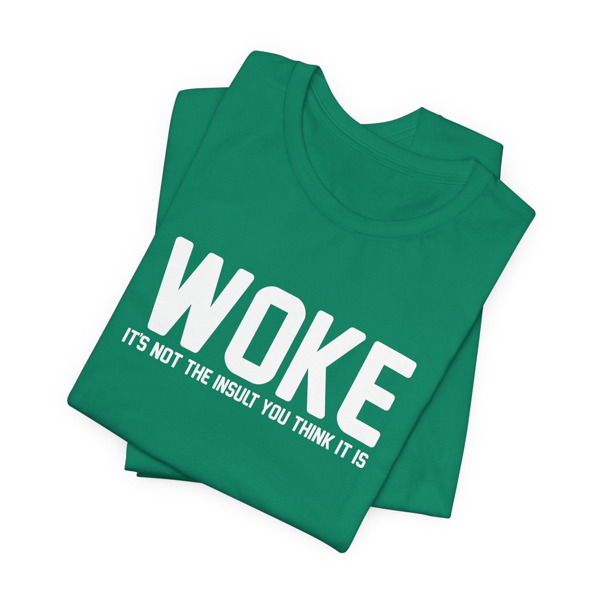 Woke is Not the Insult You Think it is Unisex T-Shirt - Progressive Informed Tee - Social Justice - Equality and Equity