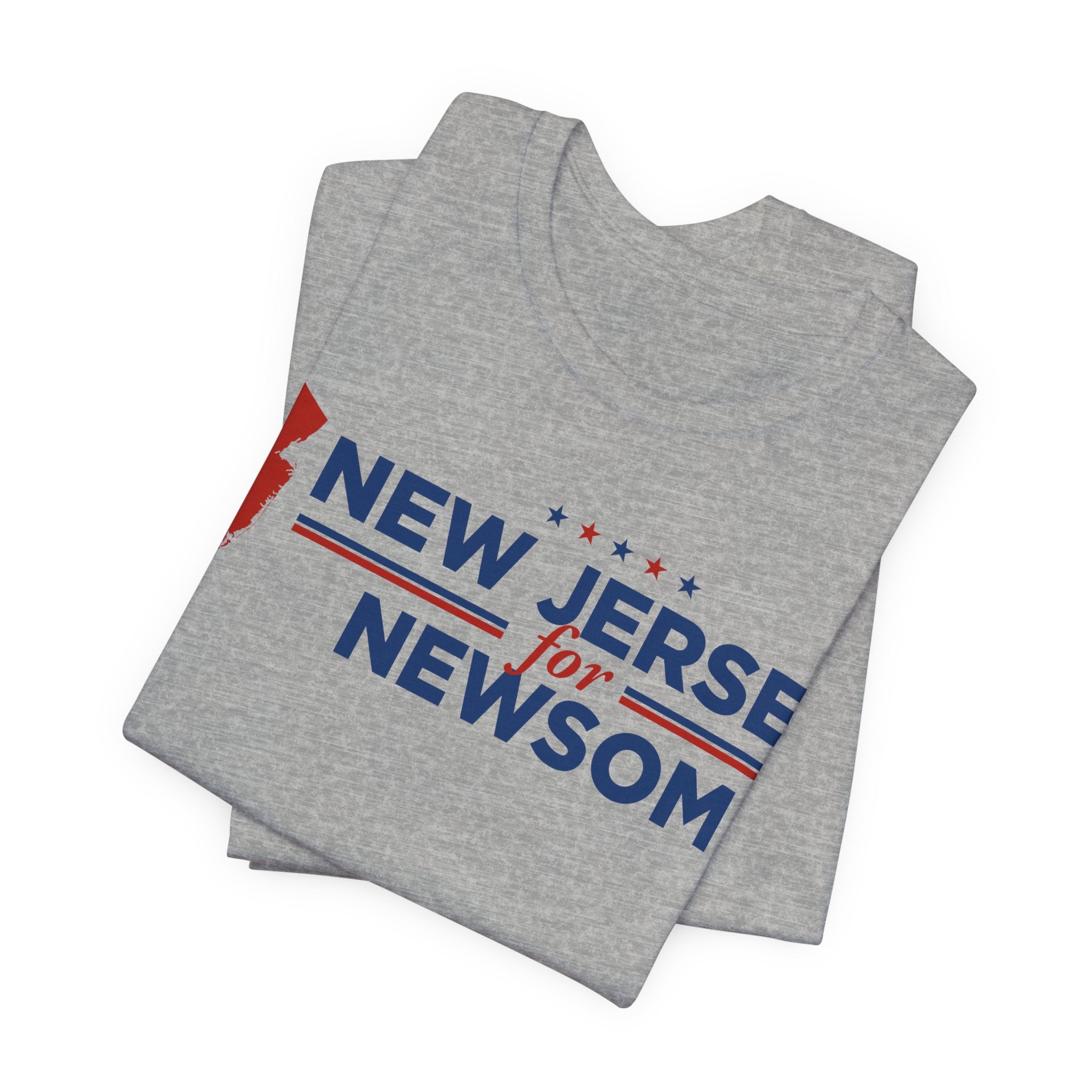 New Jersey for Gavin Newsom for President Campaign T-Shirt 2028