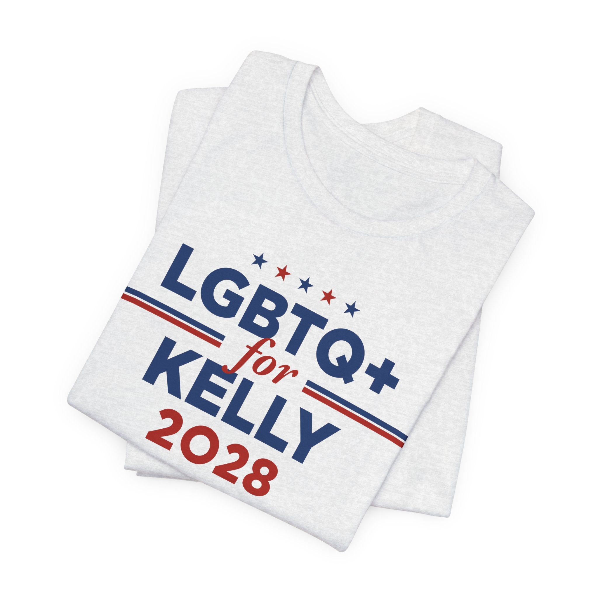 LGBTQ+ for Mark Kelly for President Campaign T-Shirt 2028