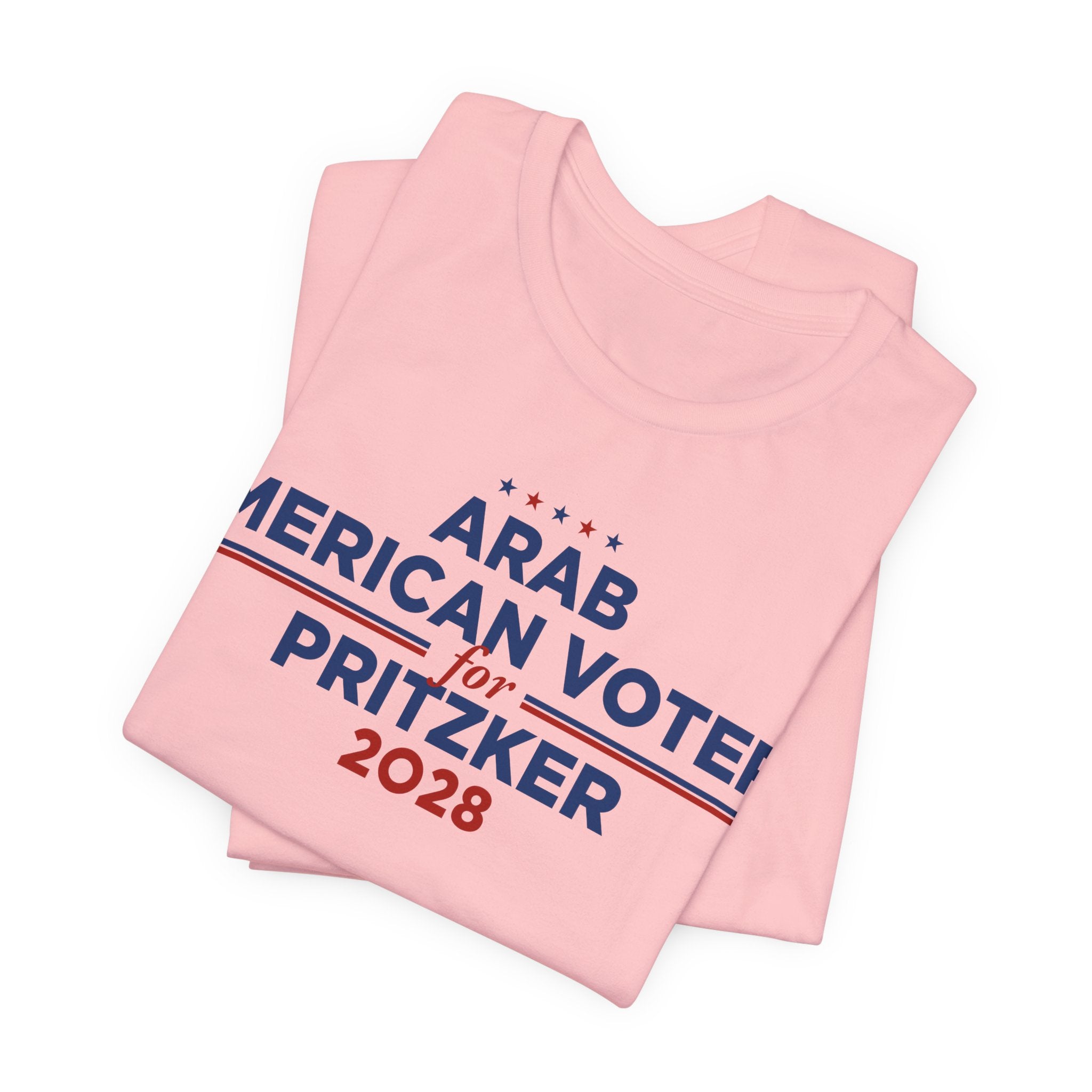 Arab American Voters for J.B. Pritzker for President Campaign T-Shirt 2028