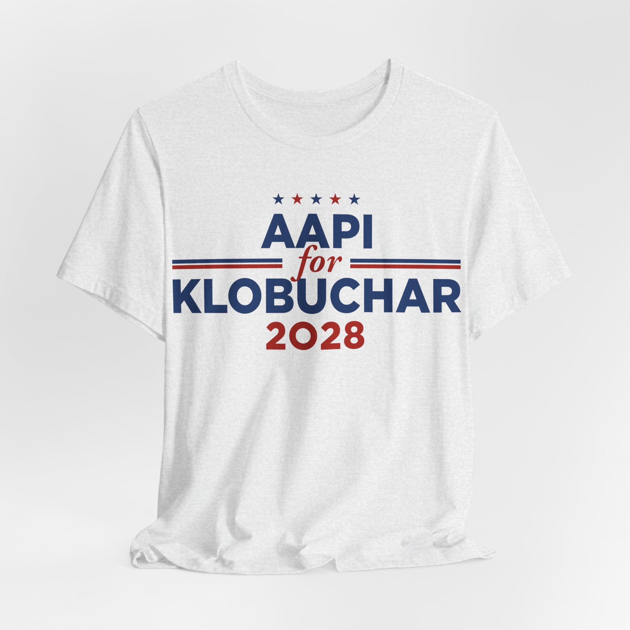 AAPI Asian American and Pacific Islander for Amy Klobuchar Campaign T-Shirt for President 2028