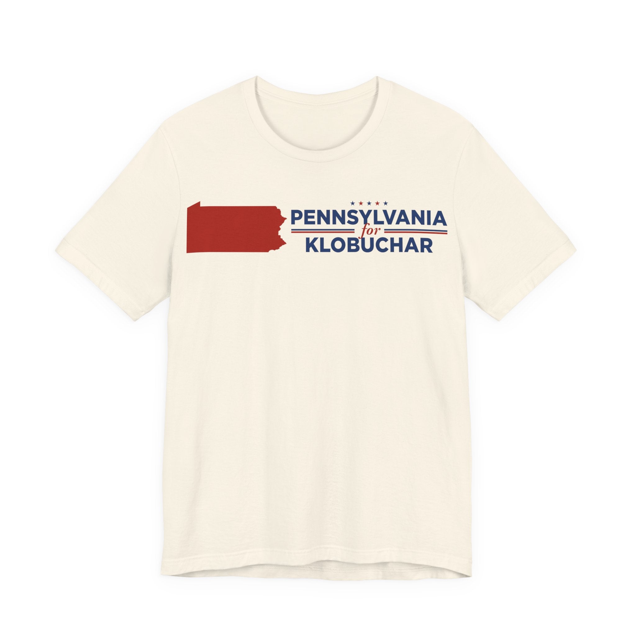 Pennsylvania for Amy Klobuchar for President Campaign T-Shirt 2028