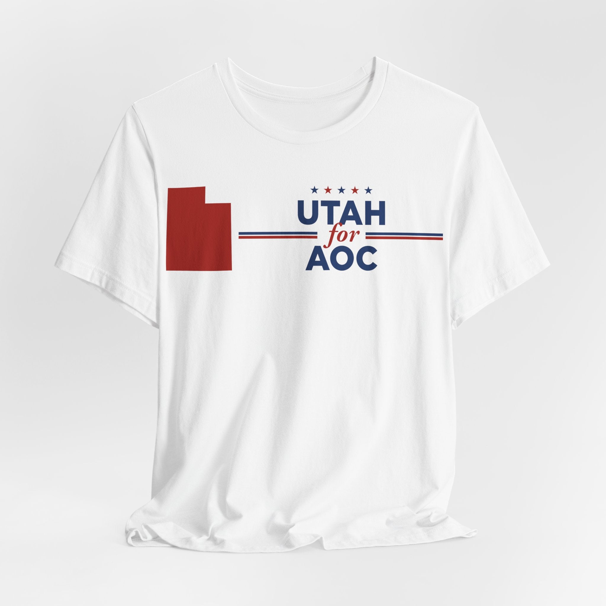 Utah for AOC for President Campaign T-Shirt 2028