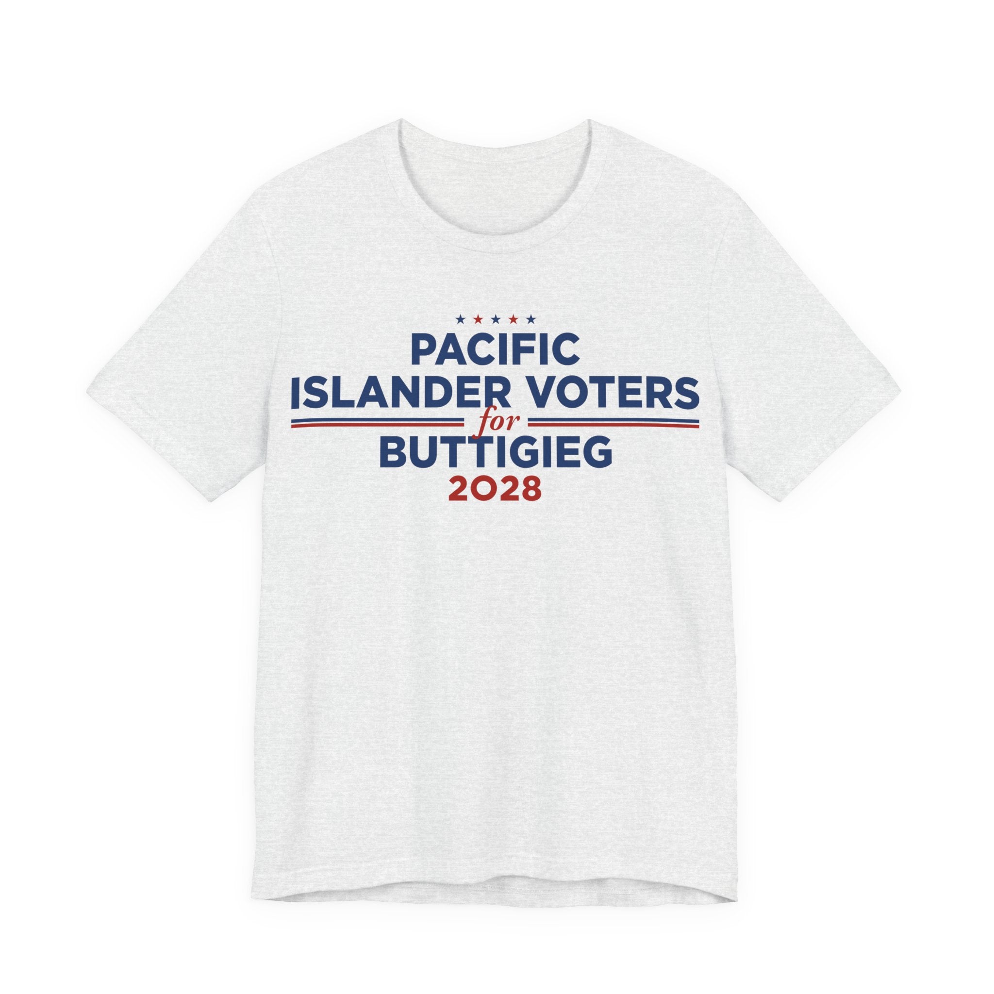 Pacific Islander Voters for Pete Buttigieg for President Campaign T-Shirt 2028