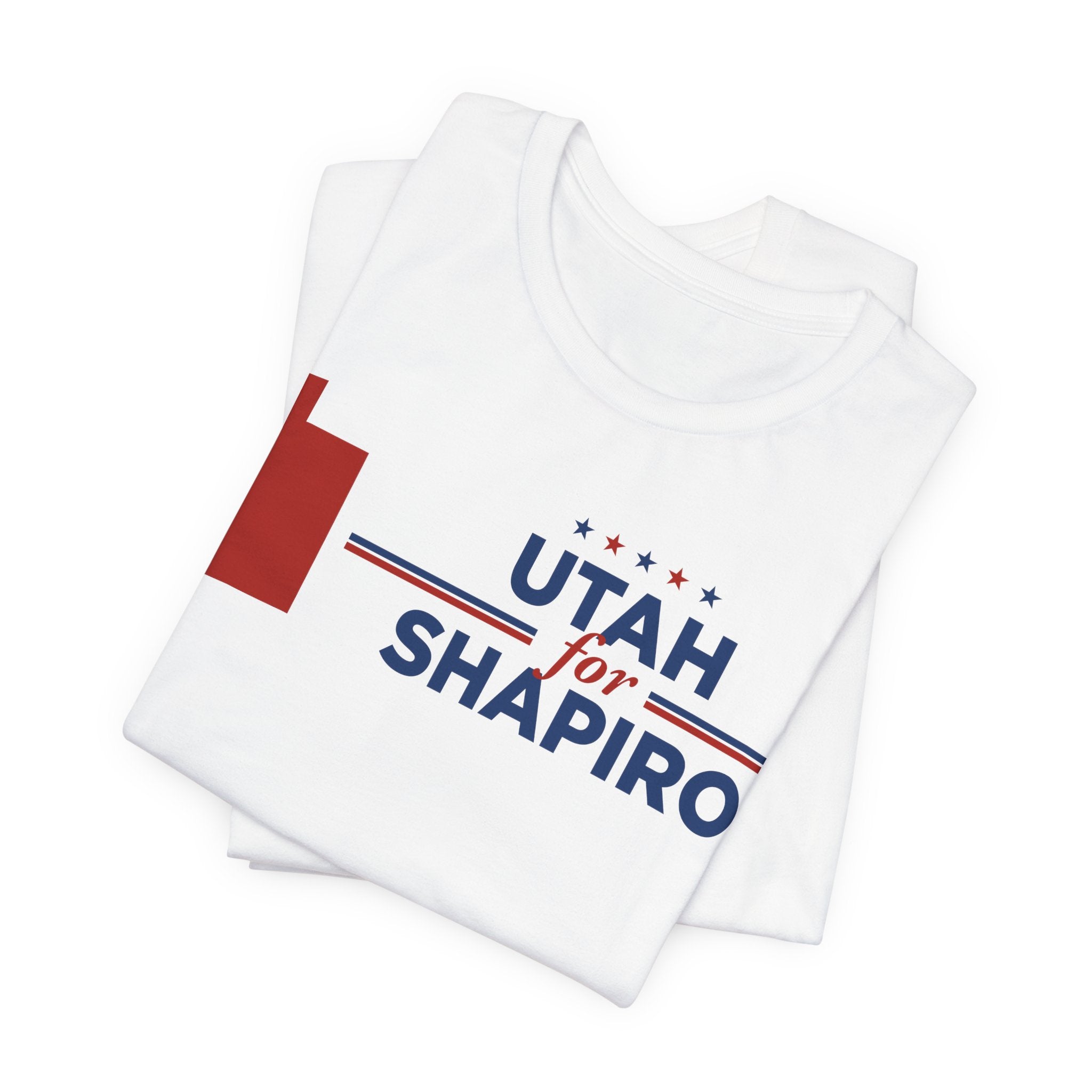 Utah for Josh Shapiro for President Campaign T-Shirt 2028