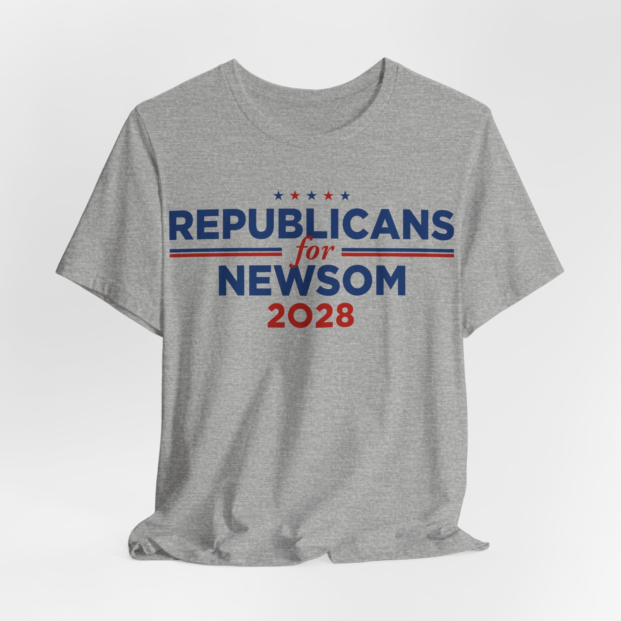 Republicans for Gavin Newsom Campaign T-Shirt for President 2028