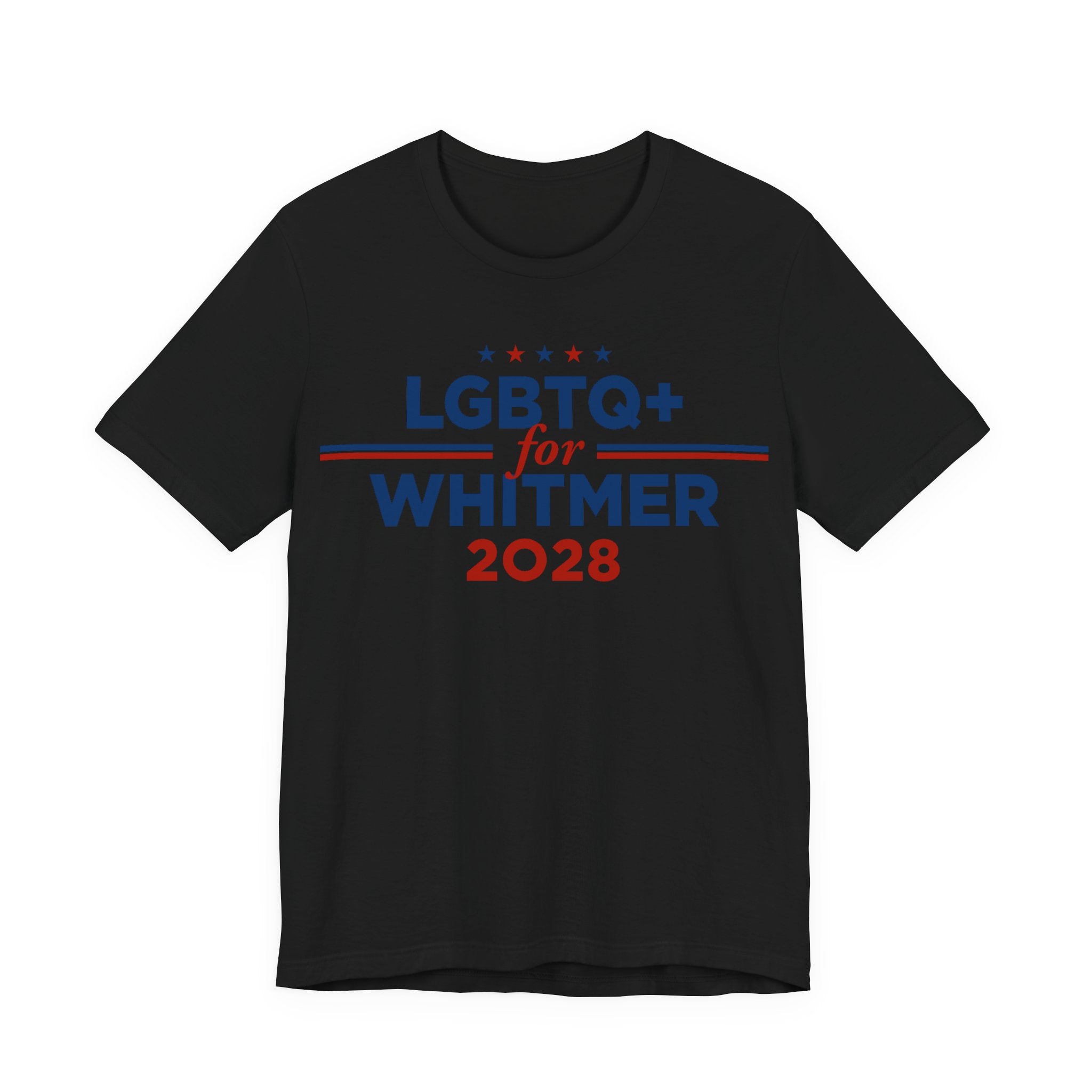 LGBTQ+ for Gretchen Whitmer for President Campaign T-Shirt 2028
